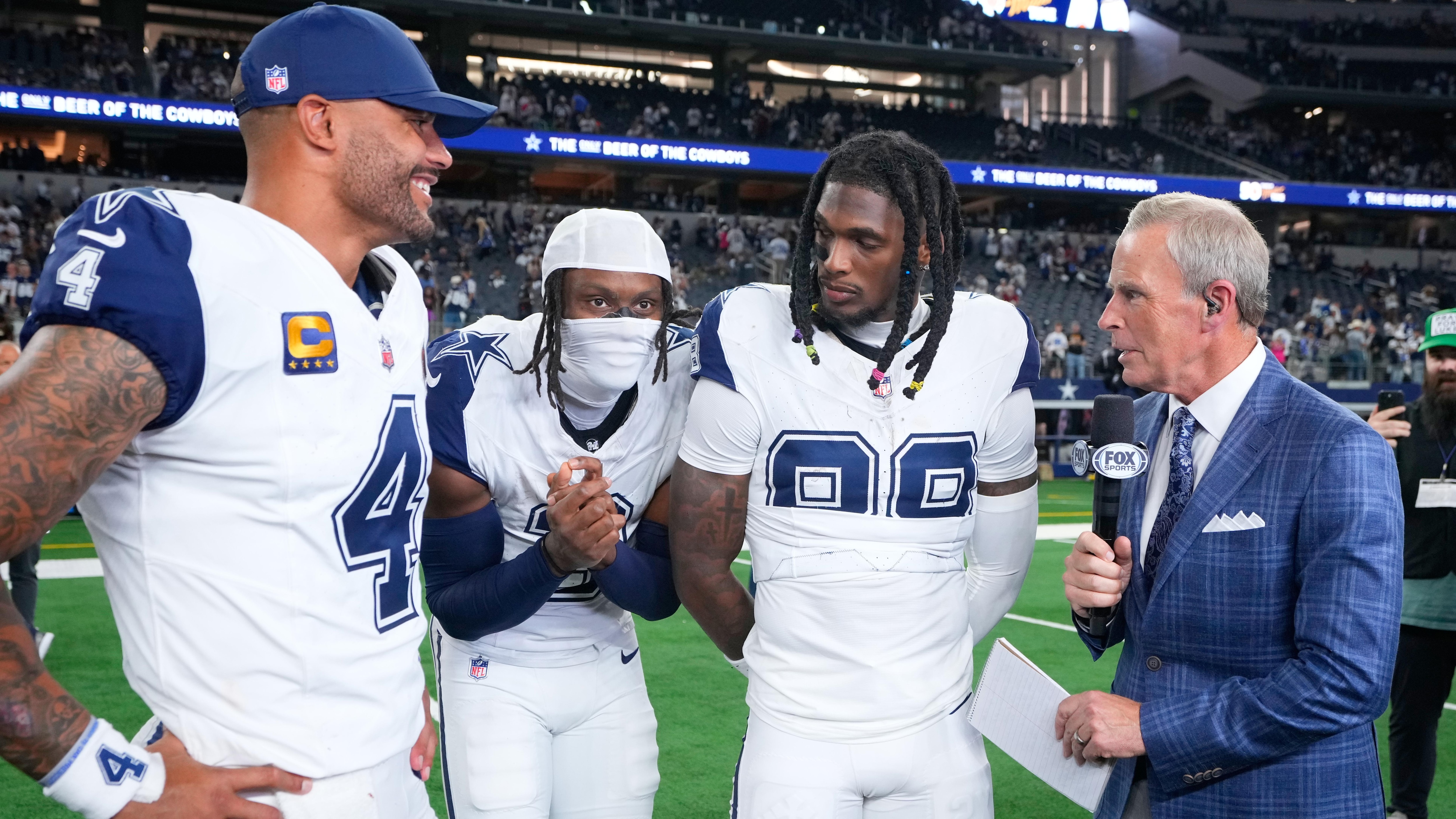 Cowboys' Dak Prescott Says CeeDee Lamb, George Pickens Are Best WR Duo He's  Had