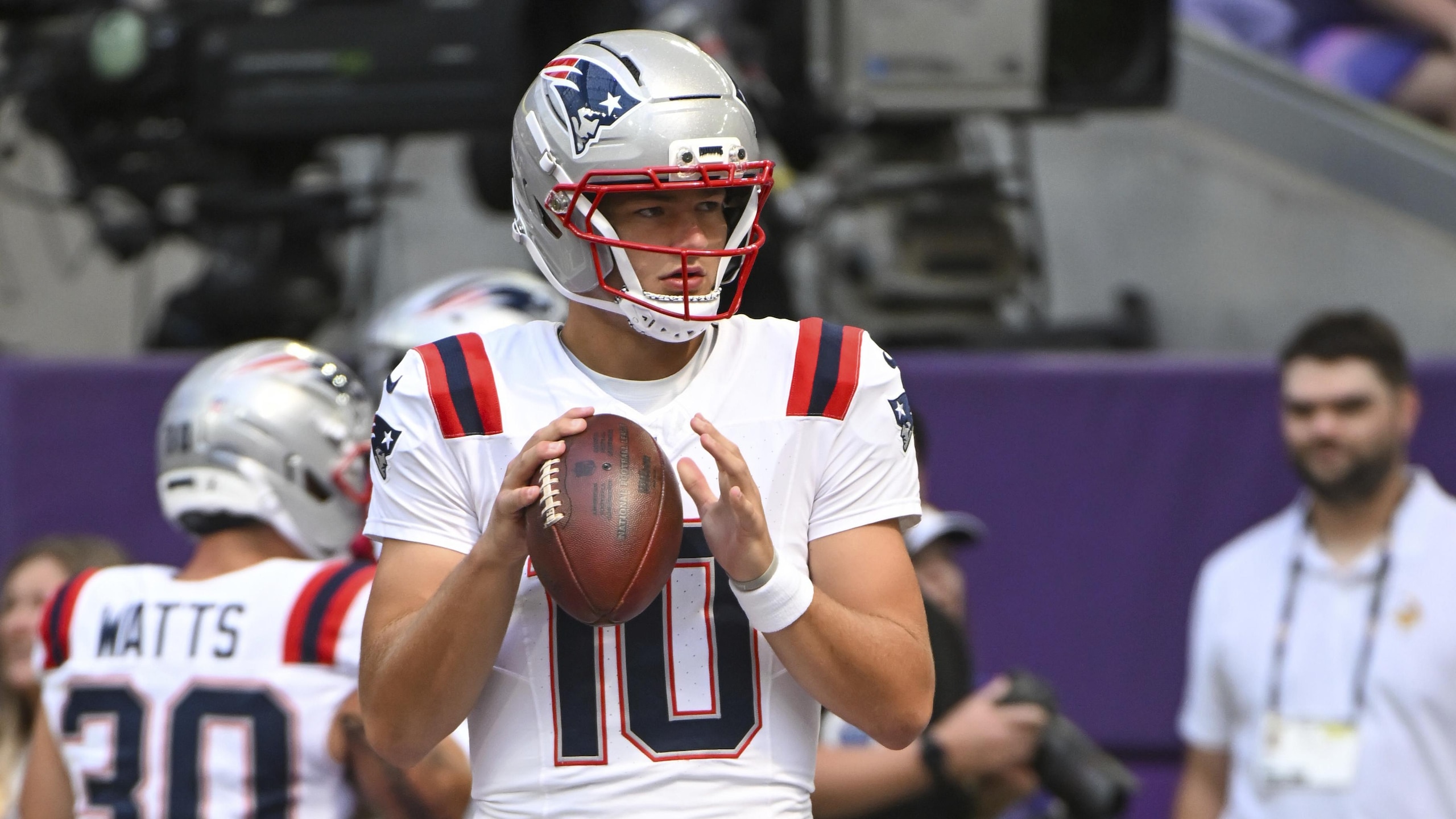 Patriots Vikings football