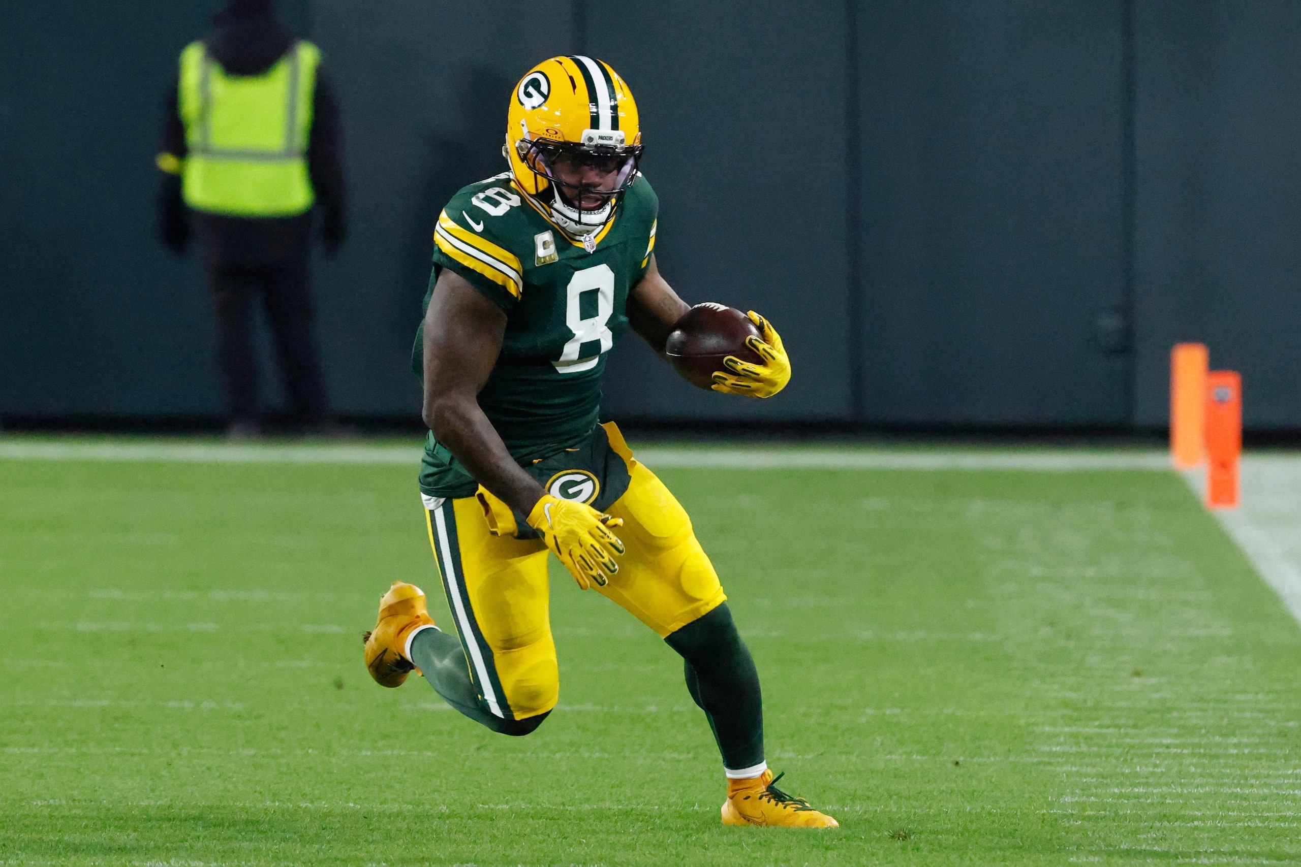 Eagles Packers Football