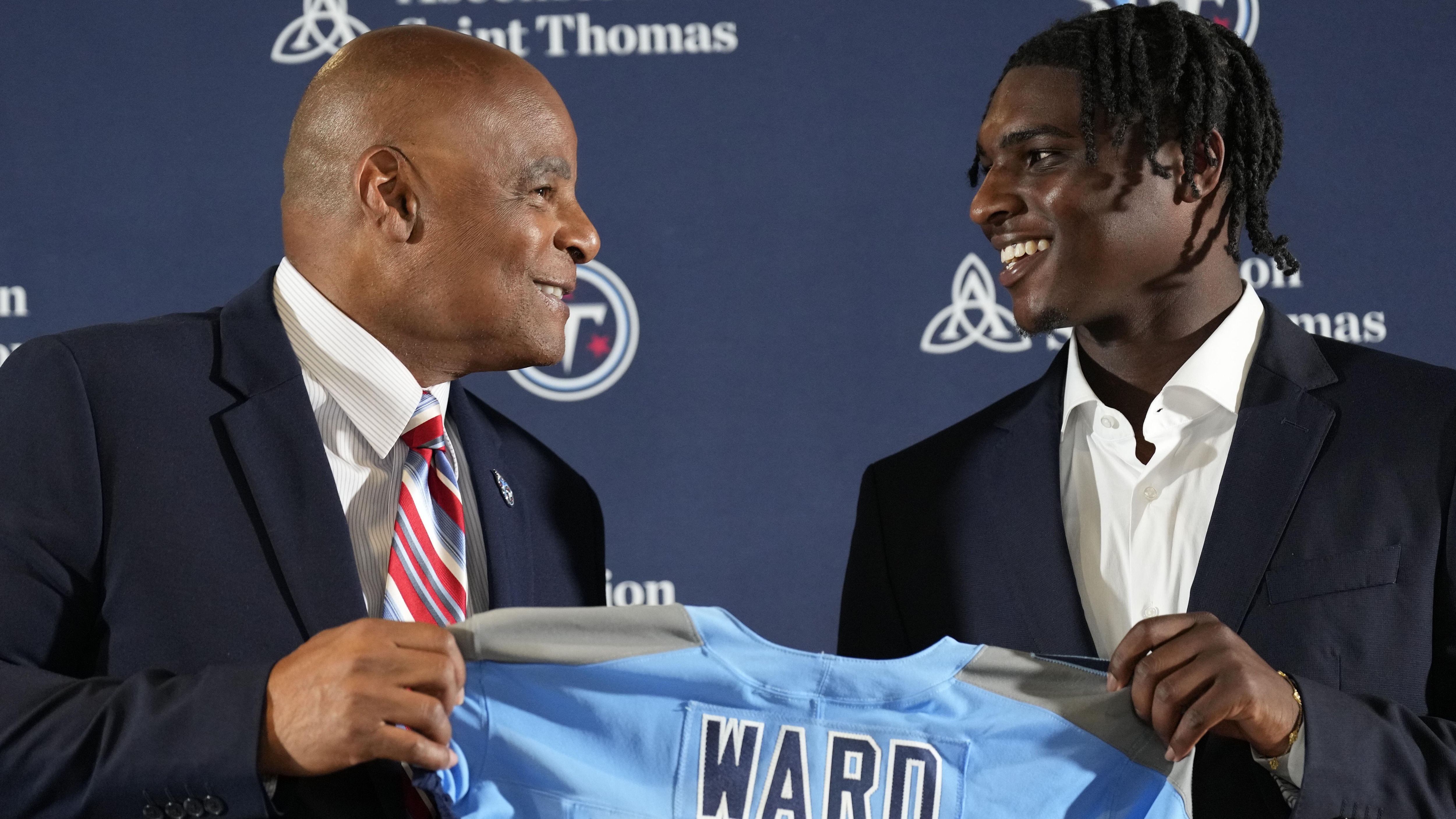 Titans NFL Draft Football