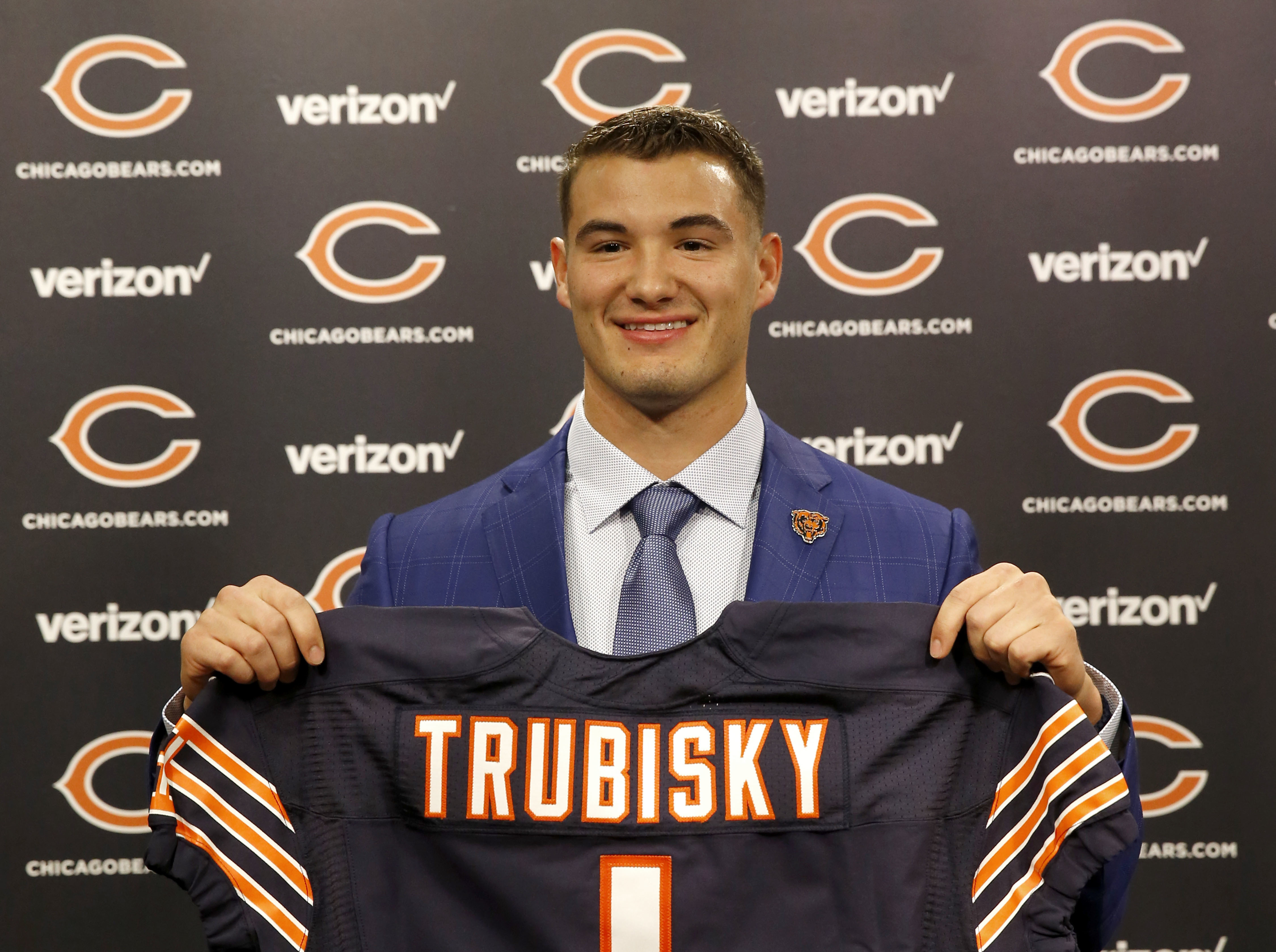 Draft Bears Trubisky Football