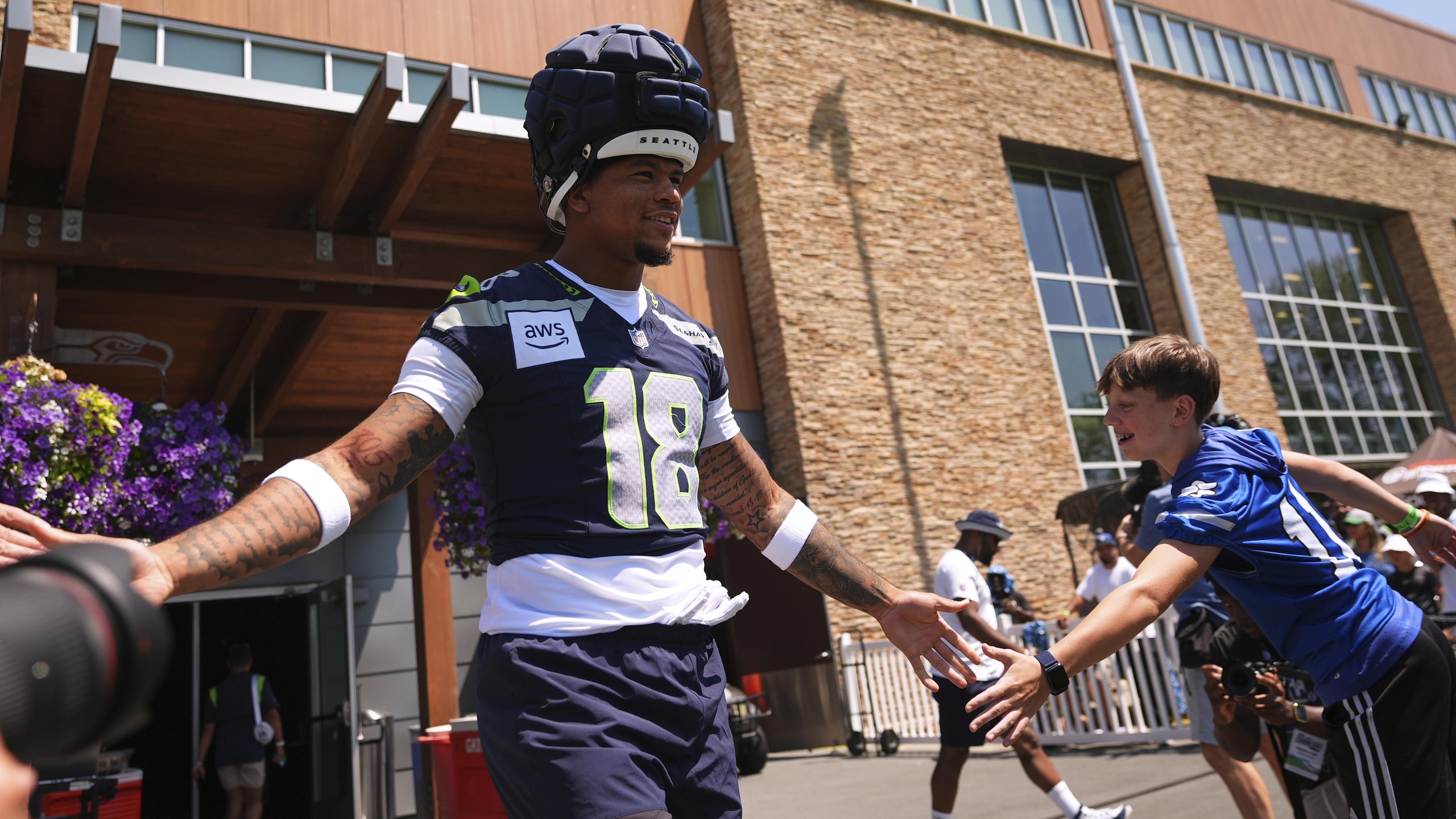 Seahawks Camp Football