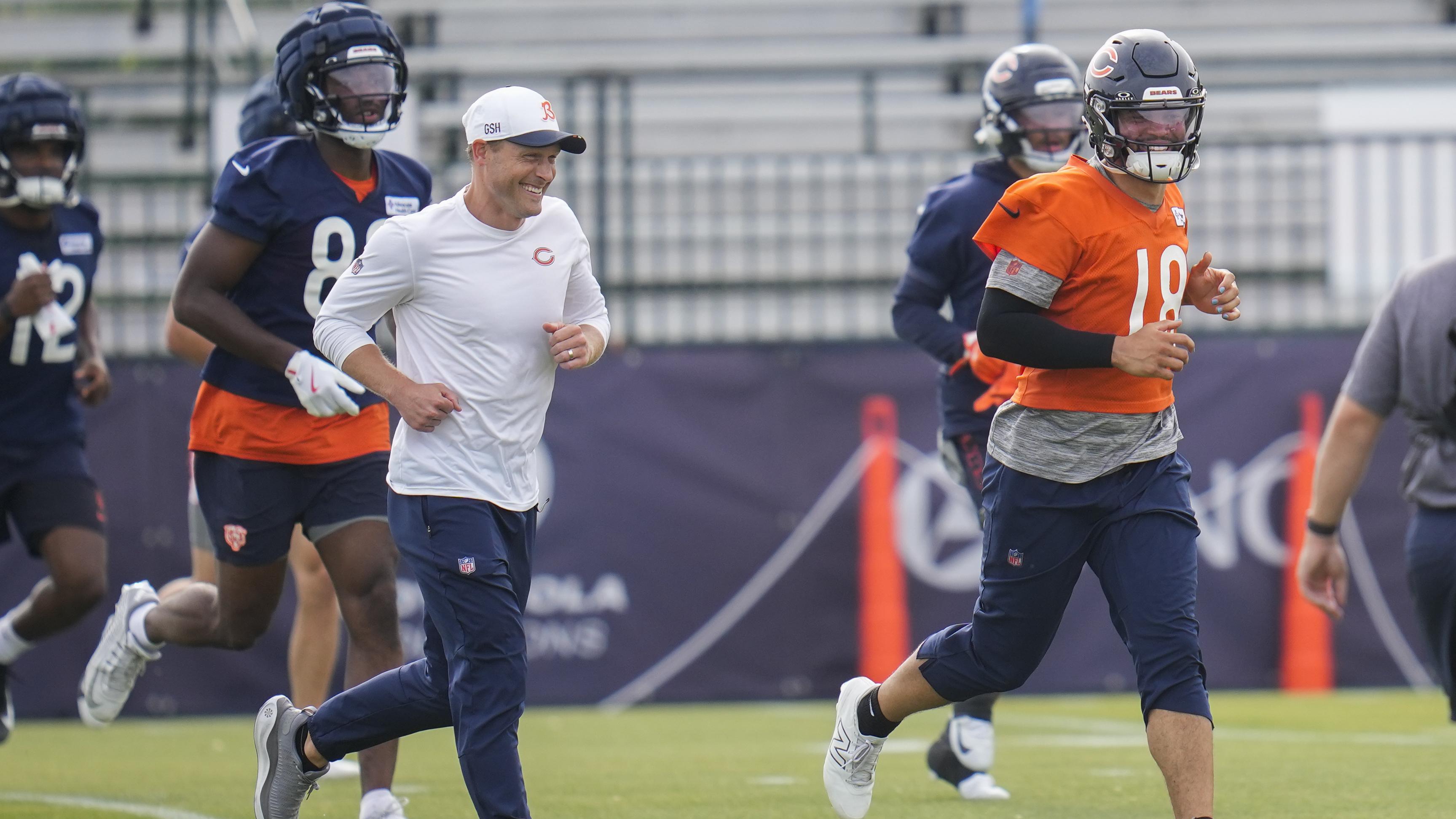 Caleb Williams Says Bears HC Ben Johnson Has Been ‘Tough on Me’ and ‘It’s Been Great’