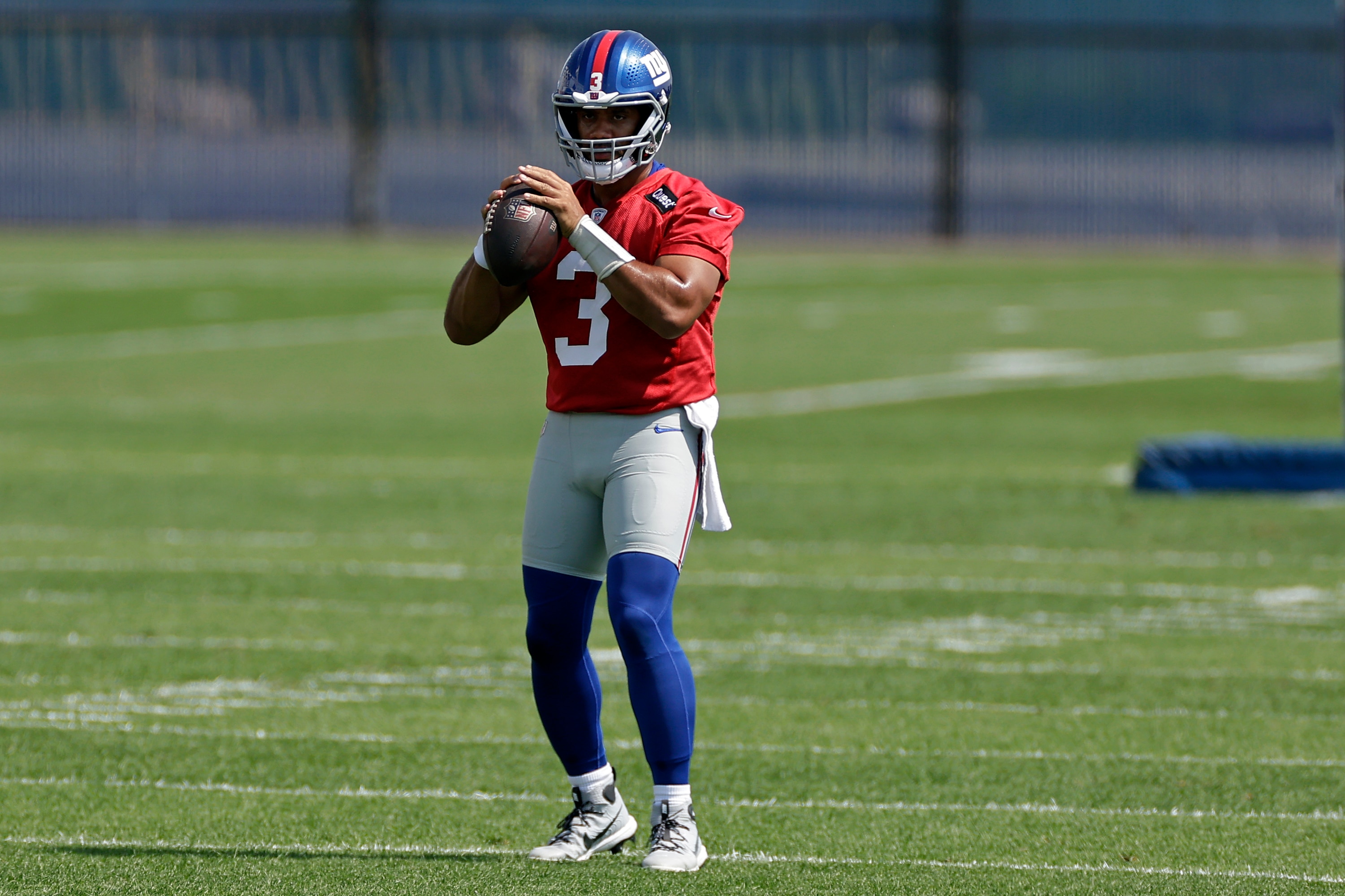 Giants' Russell Wilson Using Same Locker as One Used in Seahawks' Super Bowl 48 Win