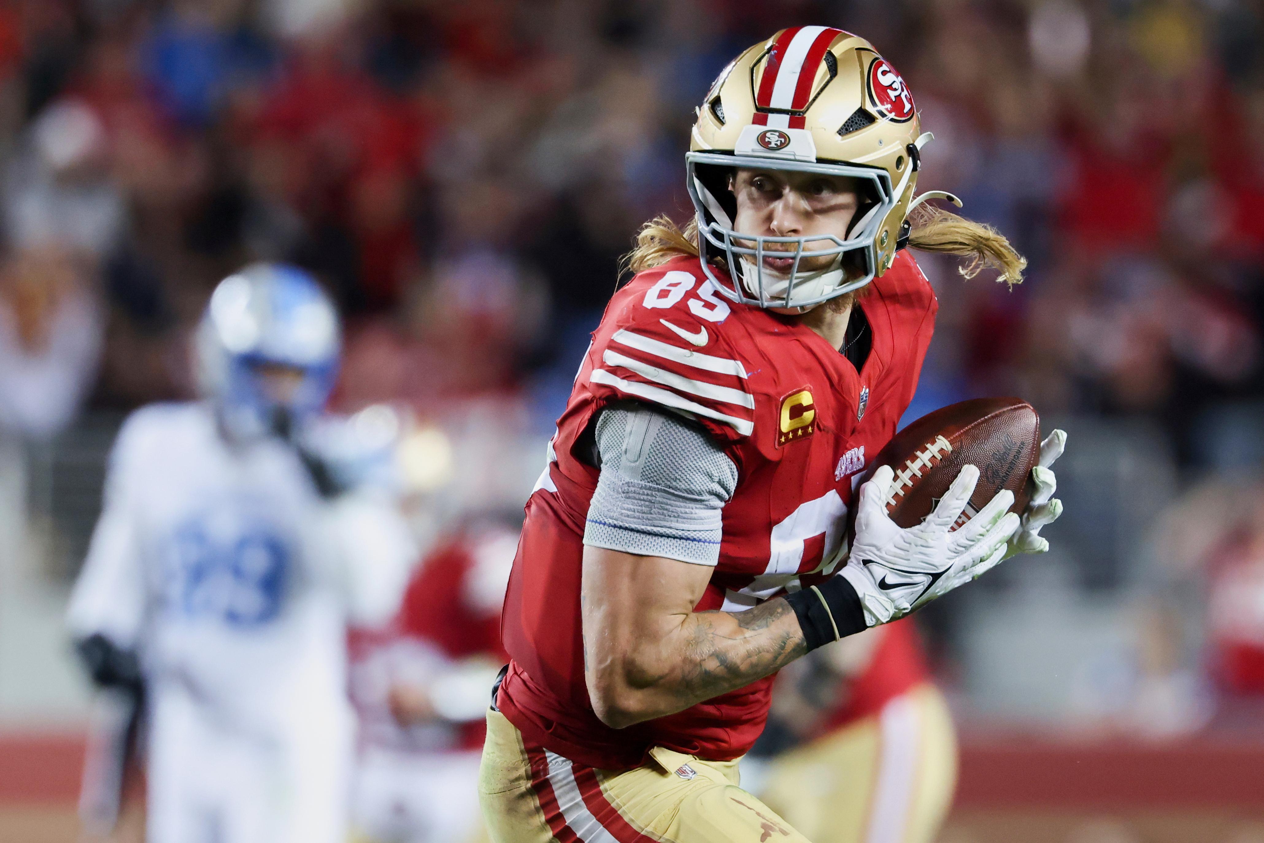 49ers Kittle Football