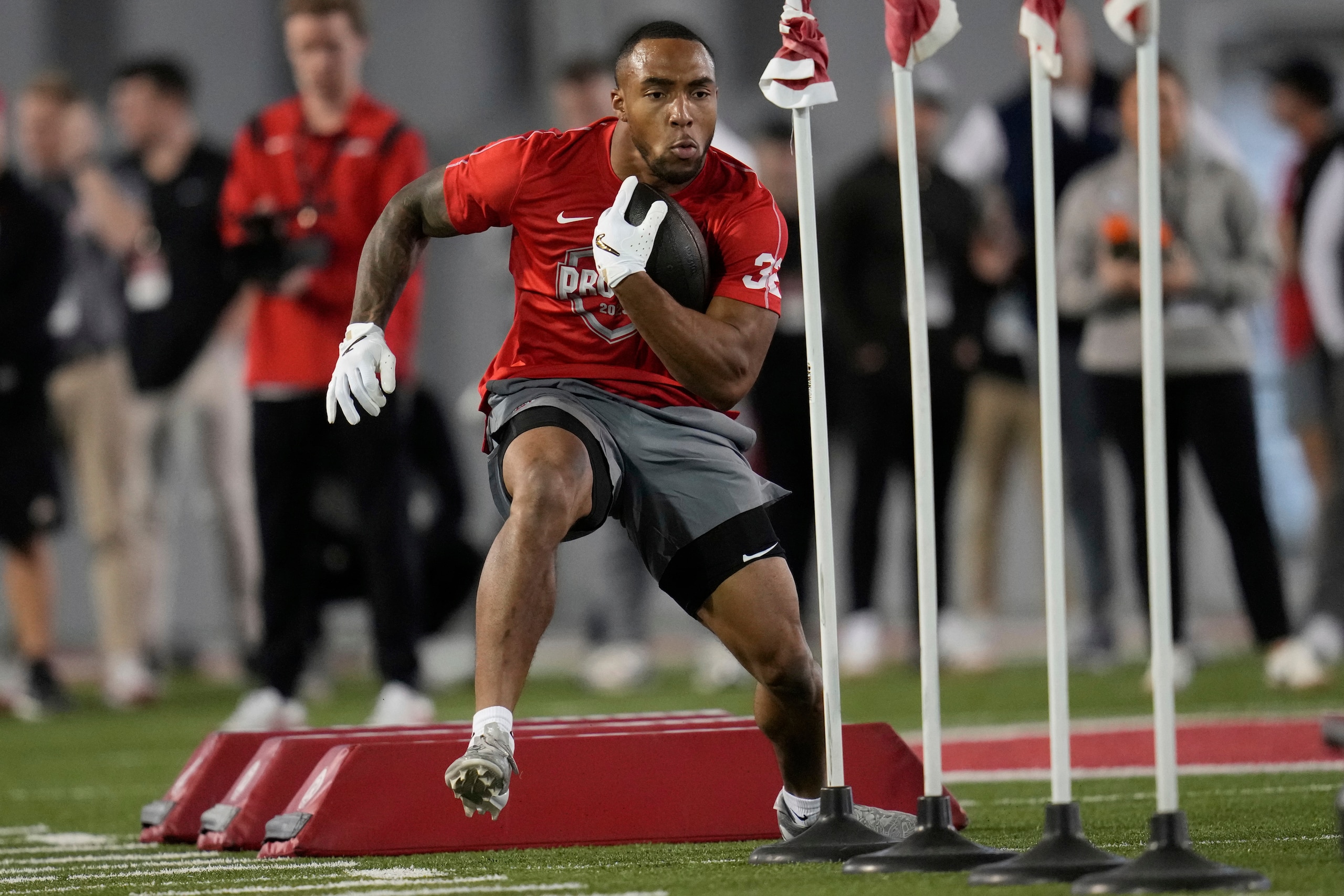 Ohio State Pro Day Football