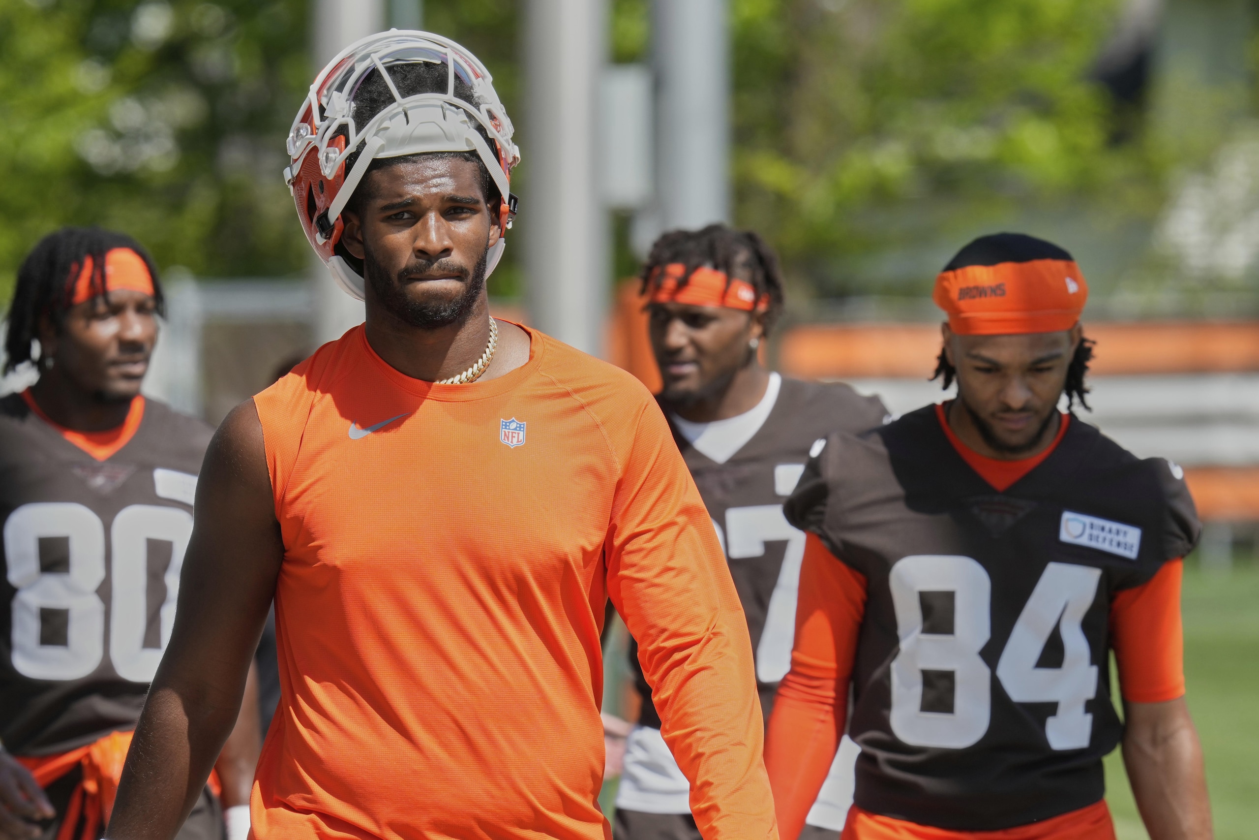 Browns Rookie Camp Football