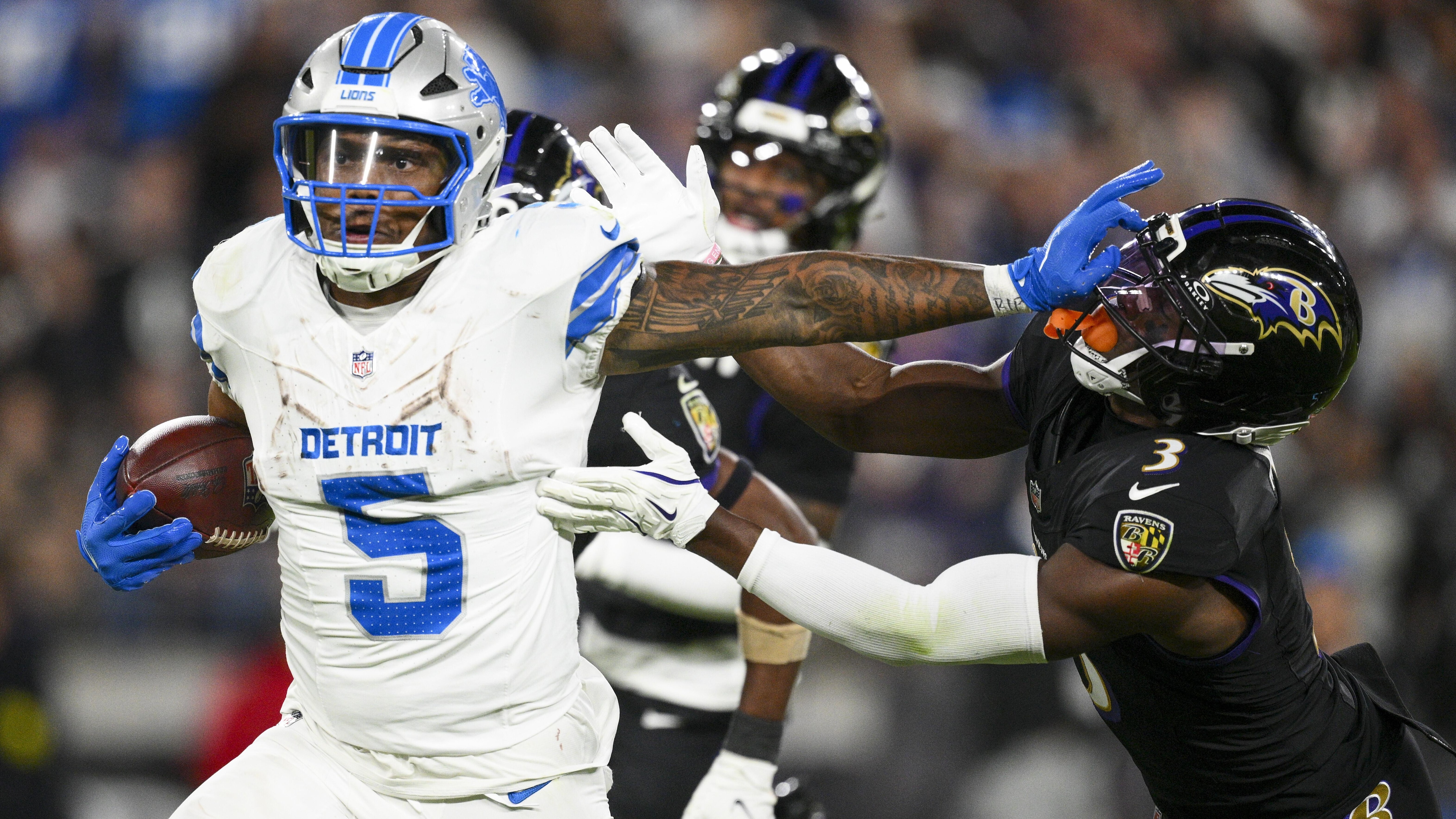 Lions Ravens Football