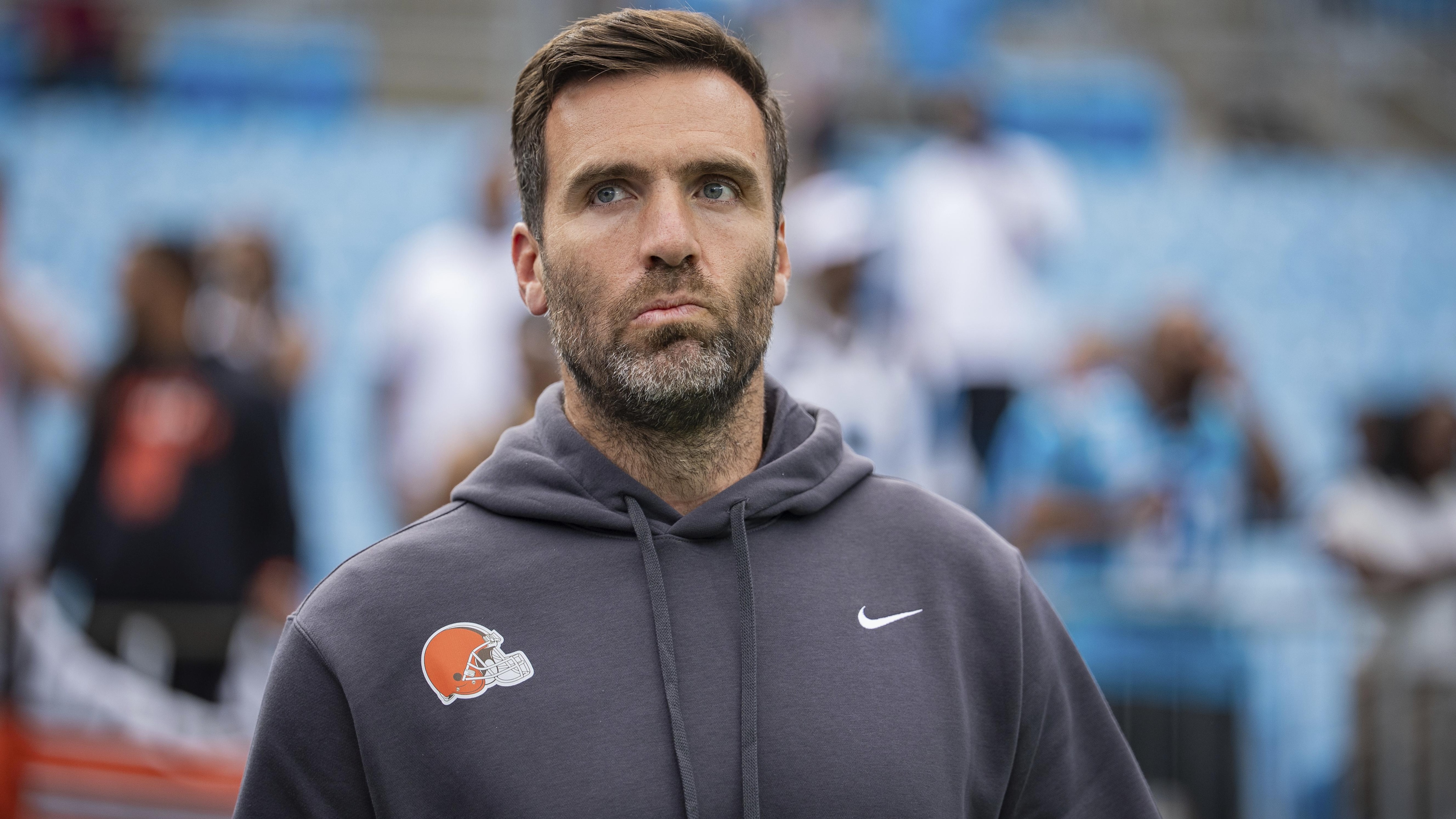Joe Flacco Unsure If He’ll Remain Browns QB1 All Season, ‘Not Really My Job’ to Decide