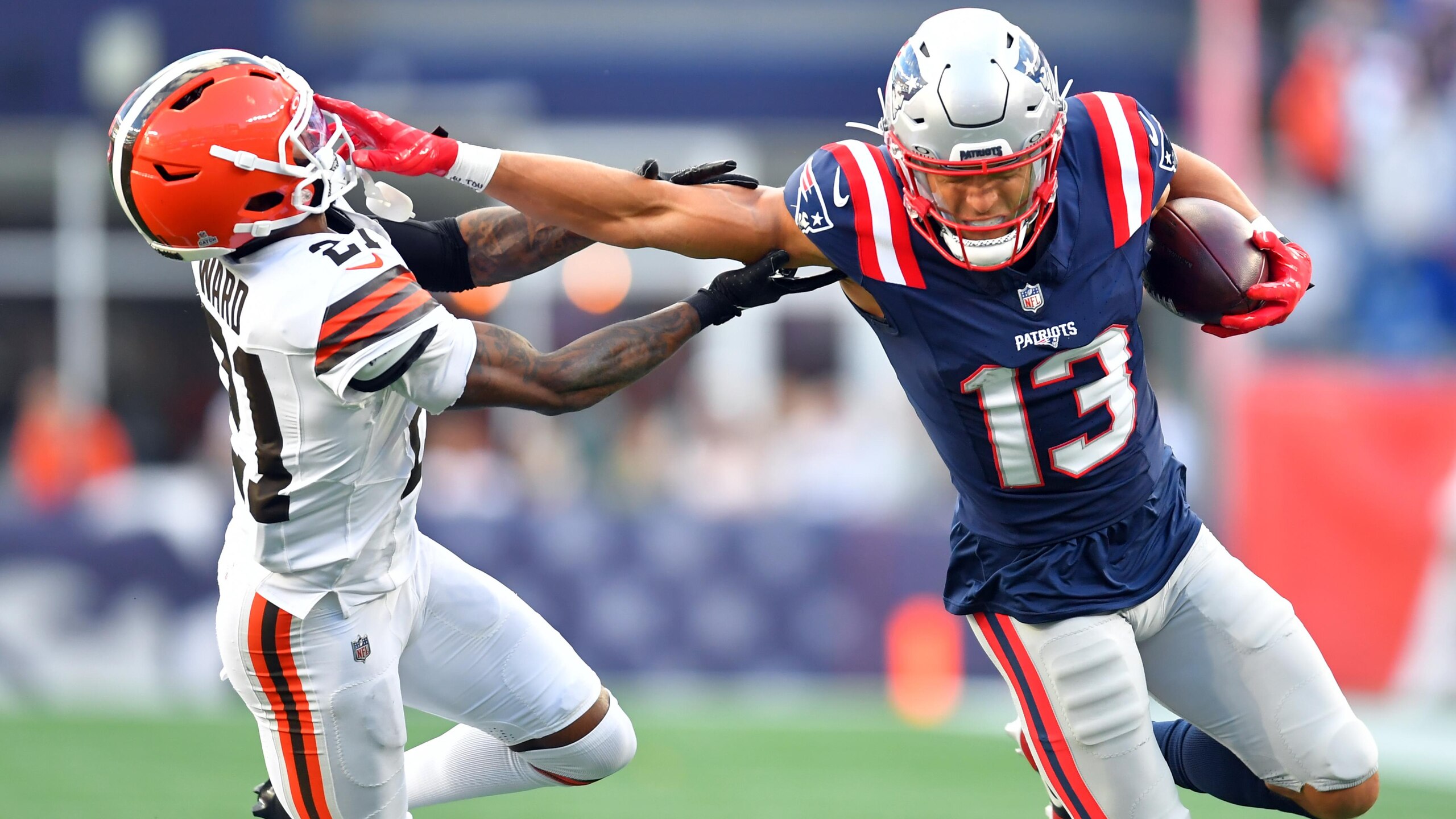 Browns Patriots Football