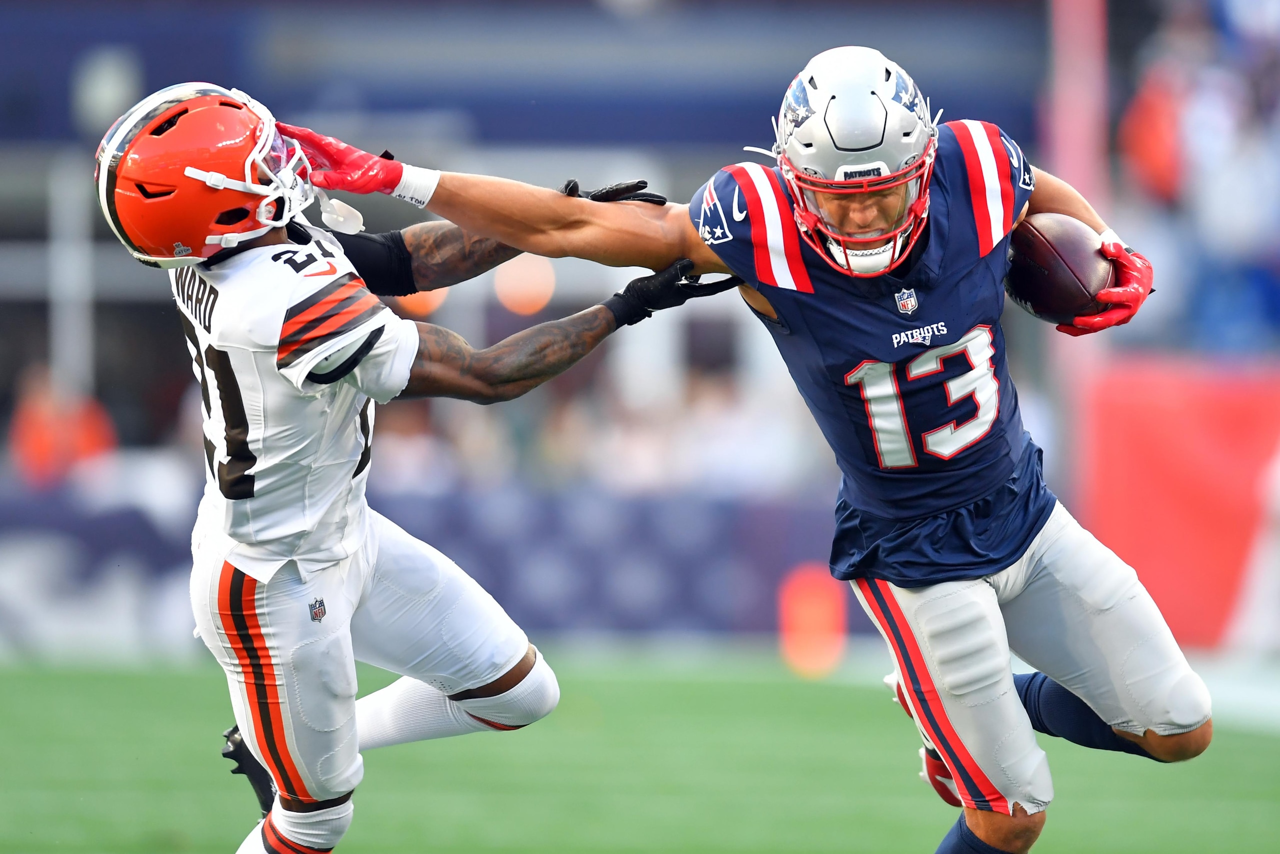 Browns Patriots Football