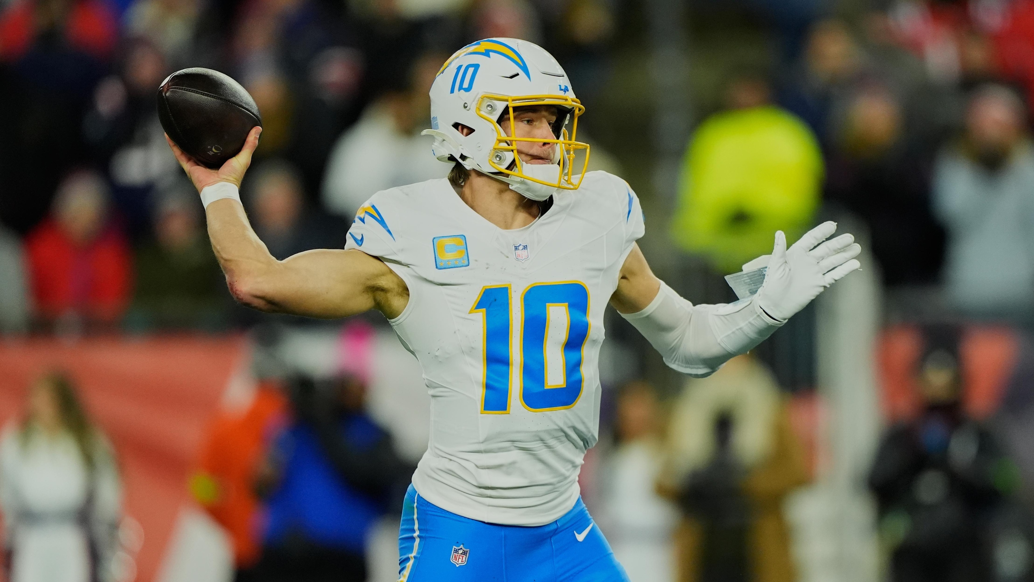 Justin Herbert, Harbaugh, Chargers Called Out by NFL Fans in Loss to Maye, Patriots in Playoffs