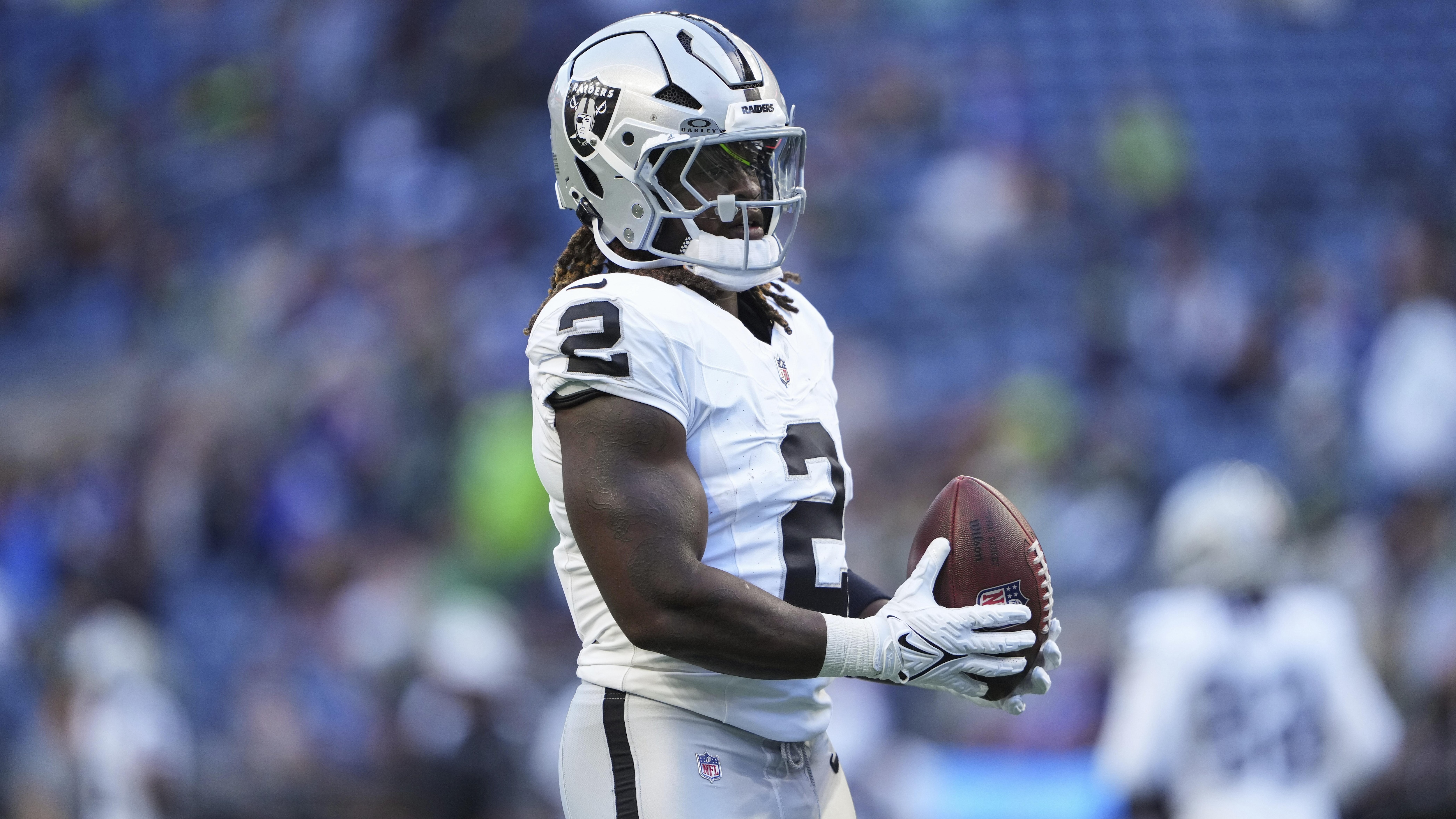 Raiders’ Carroll Says Ashton Jeanty, Starting Offense to Play ‘Quite a Bit’ vs. 49ers