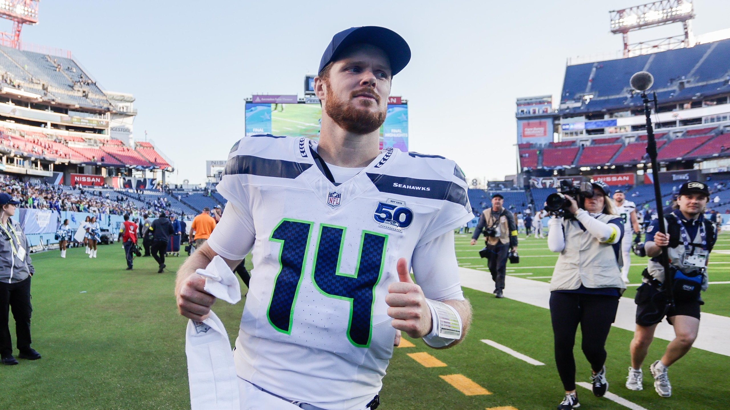 Seahawks Titans Football