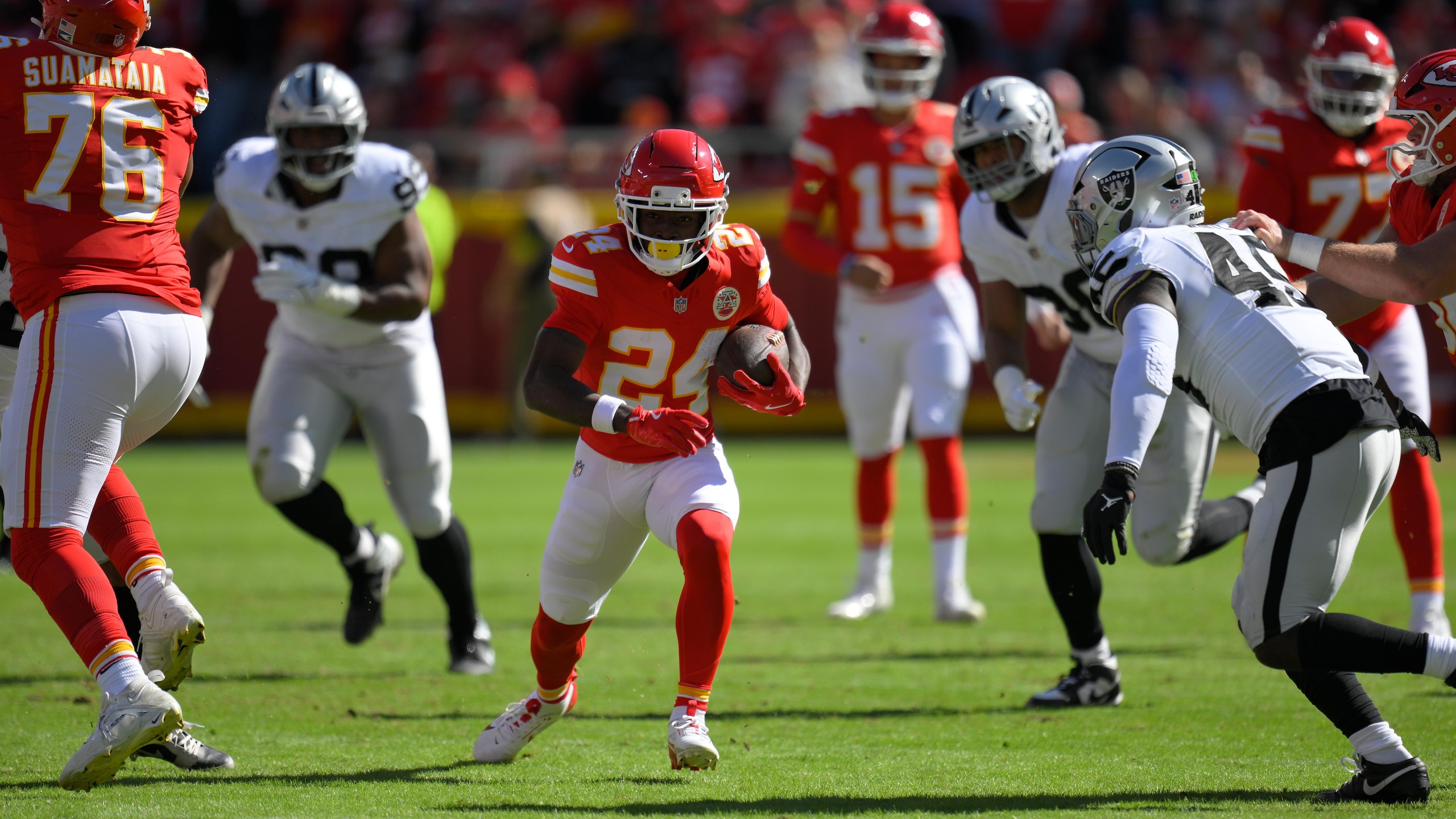 Raiders Chiefs Football