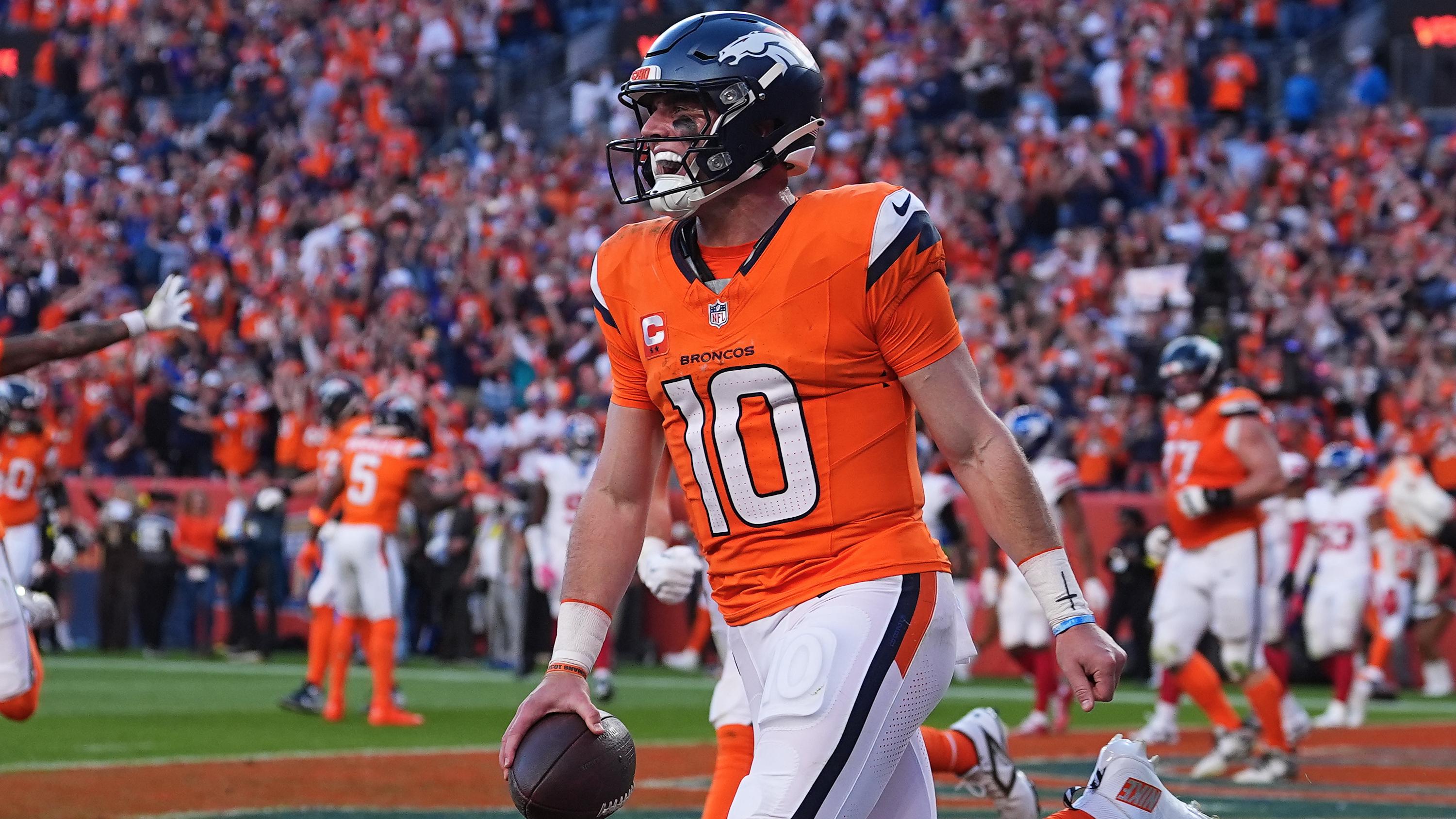 APTOPIX Giants Broncos Football