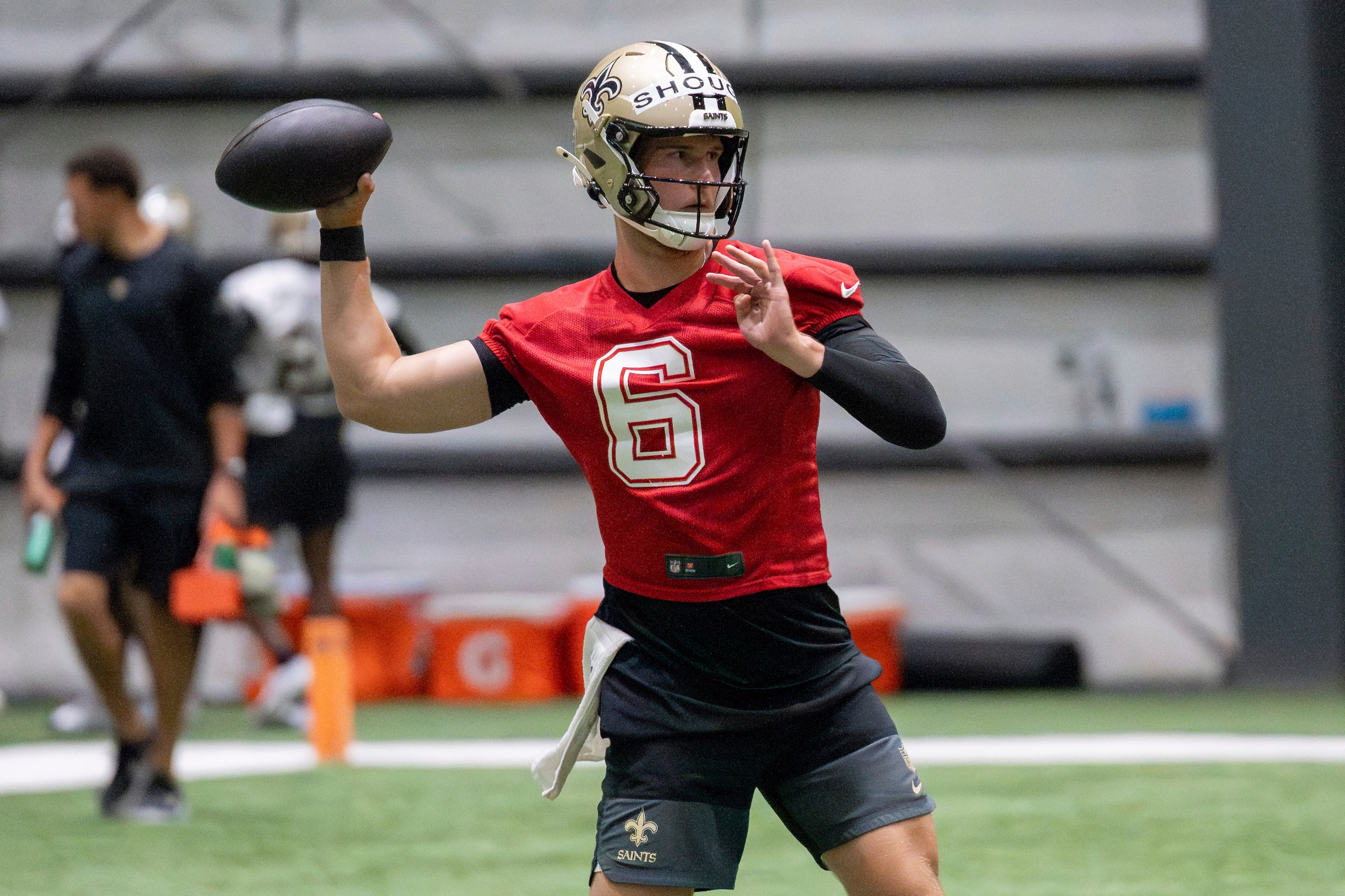 Saints Rookie Camp Football