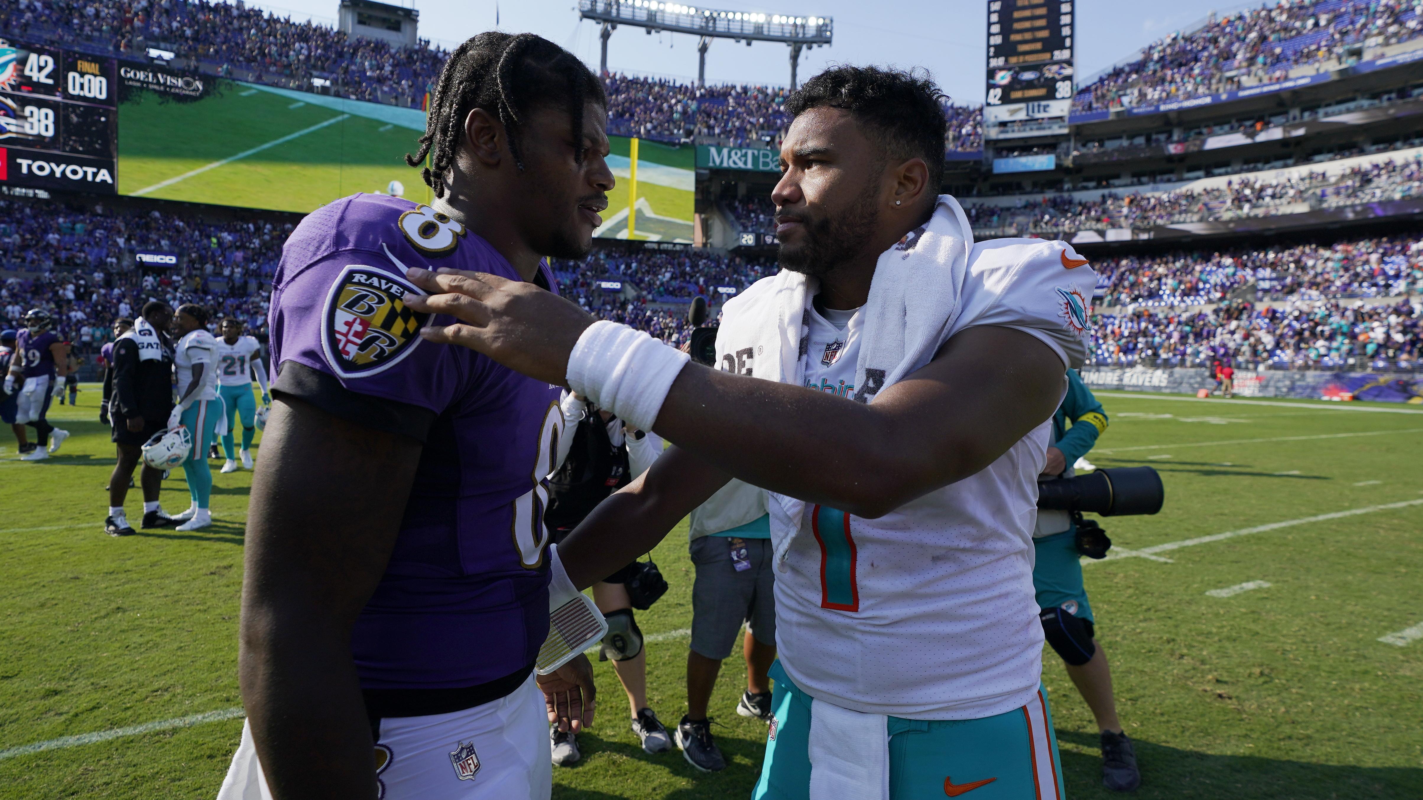 Dolphins Ravens Football