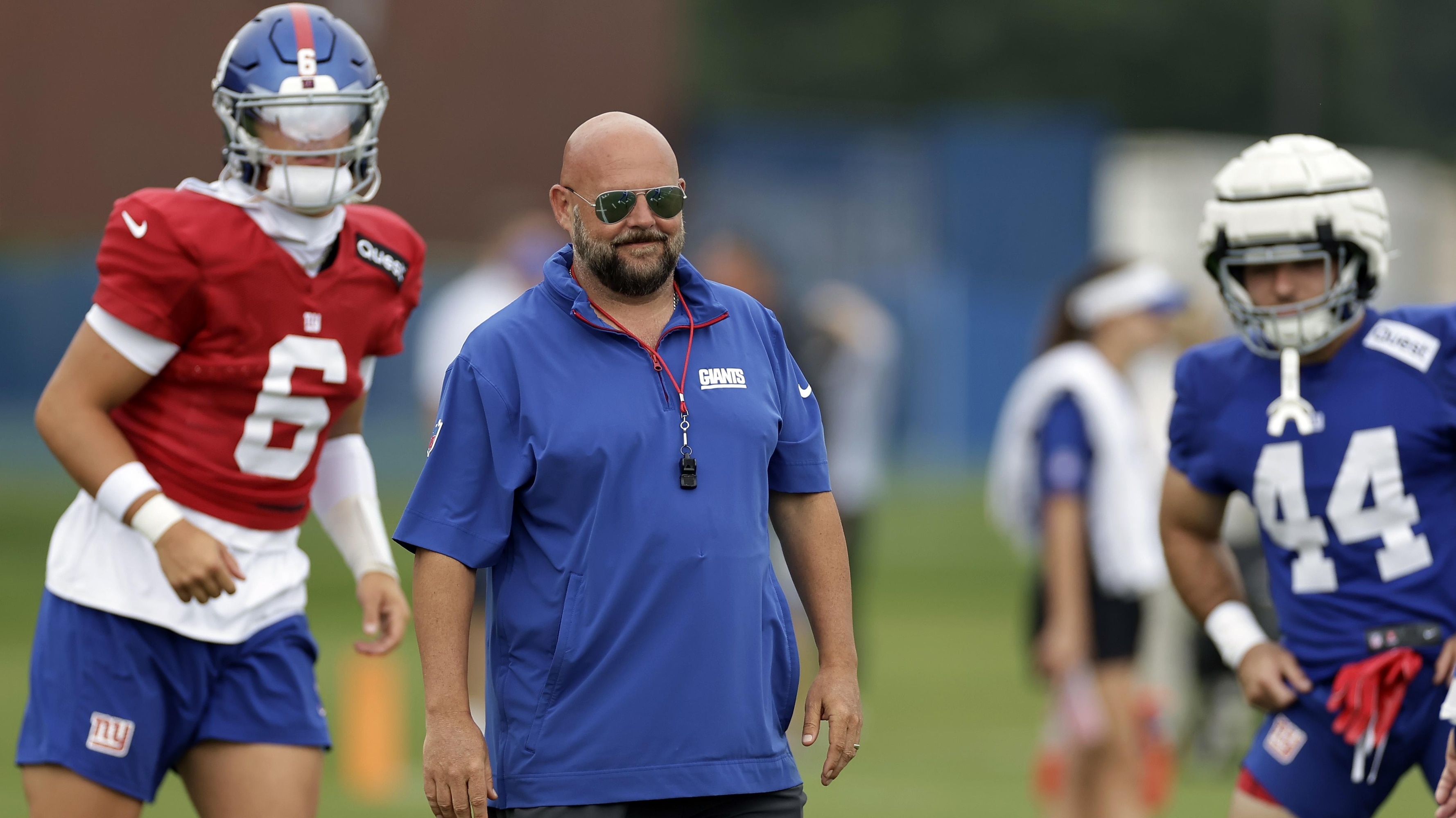 Why Giants' Skattebo, Daboll Were Fined After Review of Jaxson Dart Concussion Check