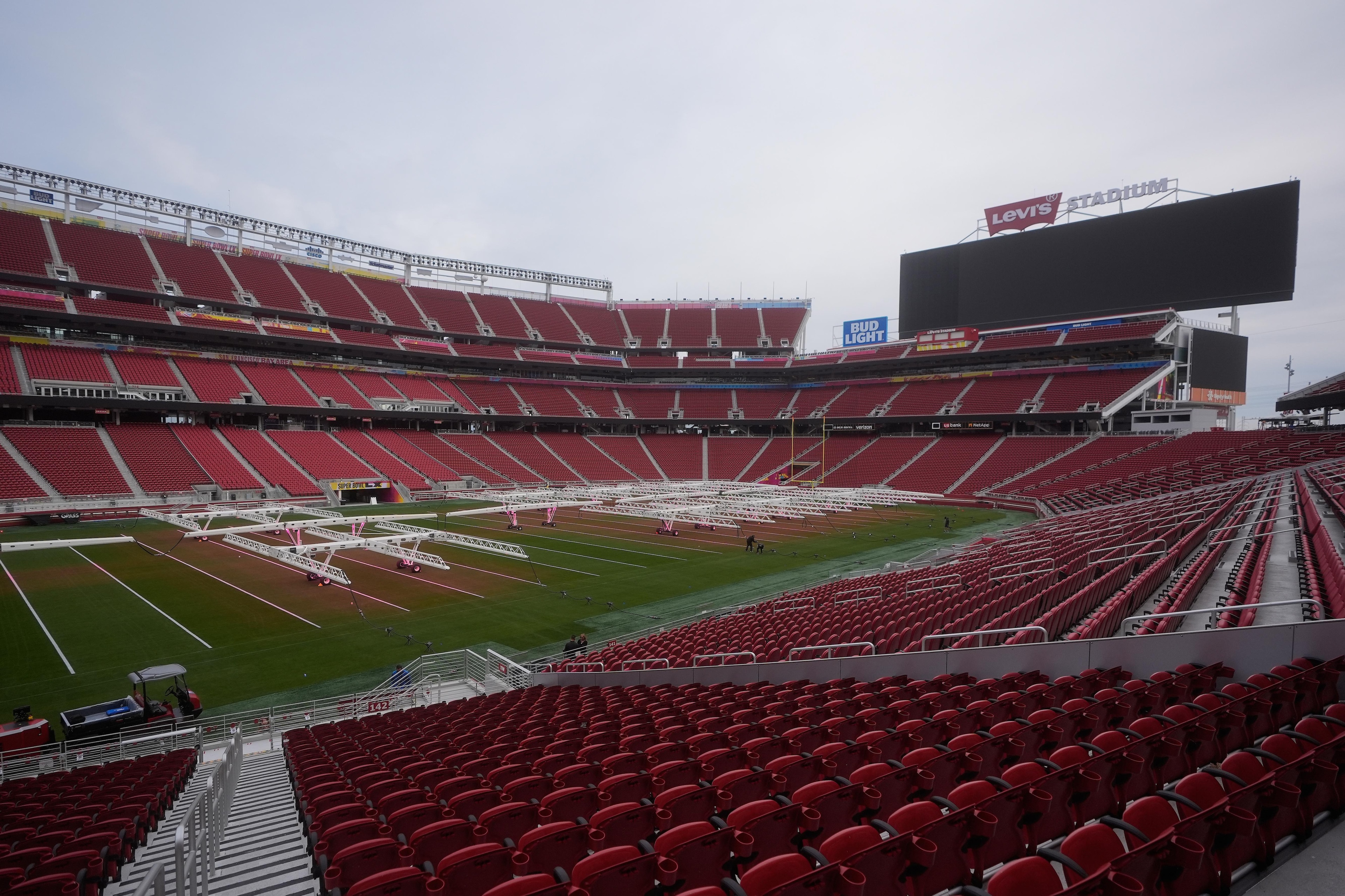 Super Bowl Field Football