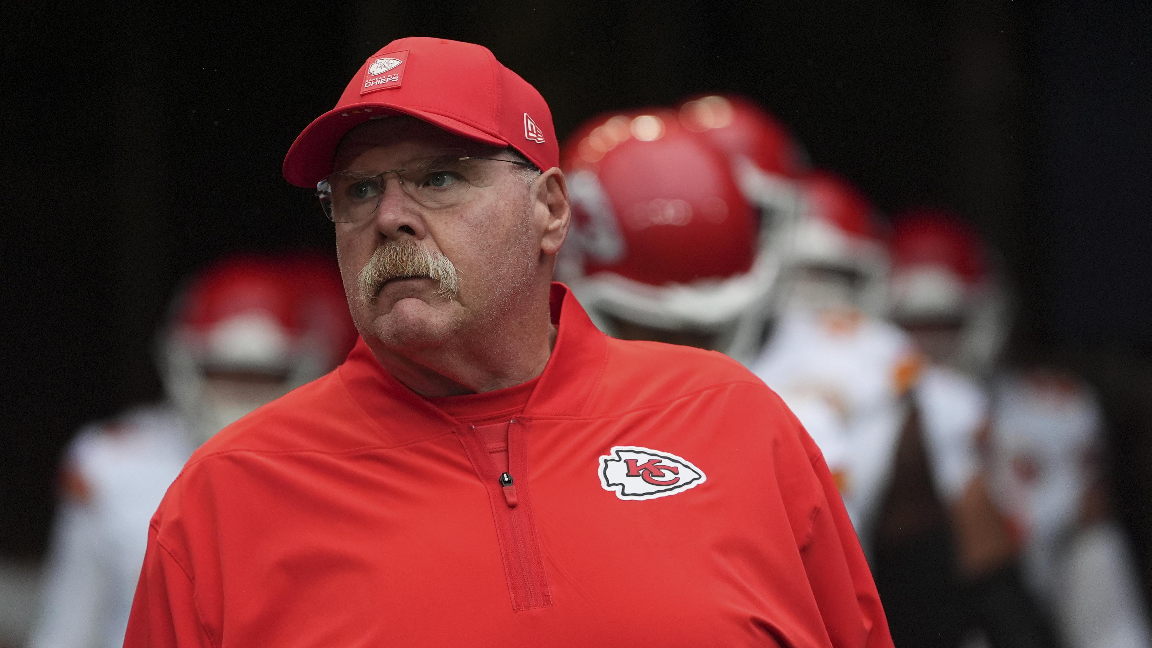 Andy Reid’s Office at Chiefs Facility Reportedly Hit By Bullet in May 2024