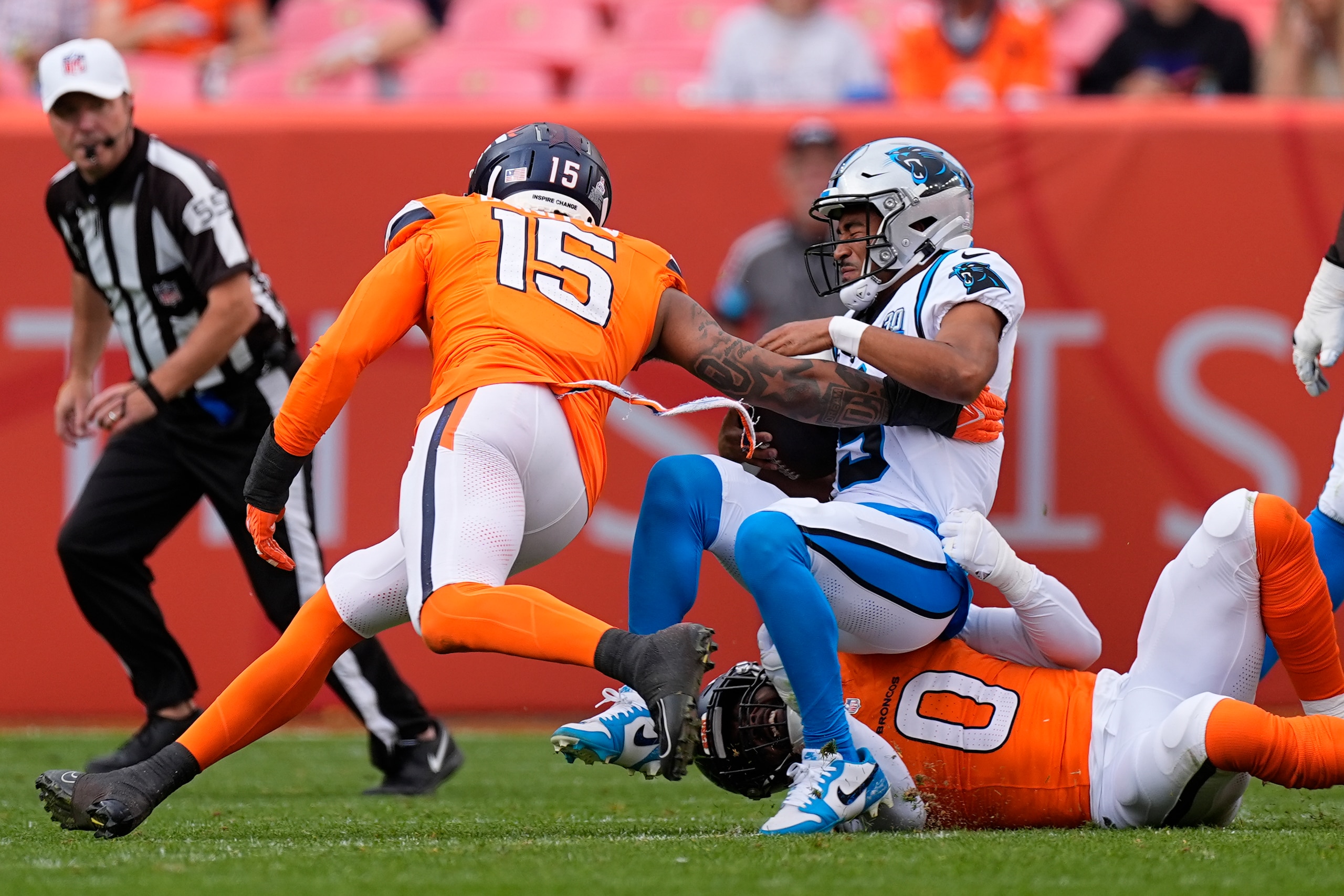 Panthers Broncos Football