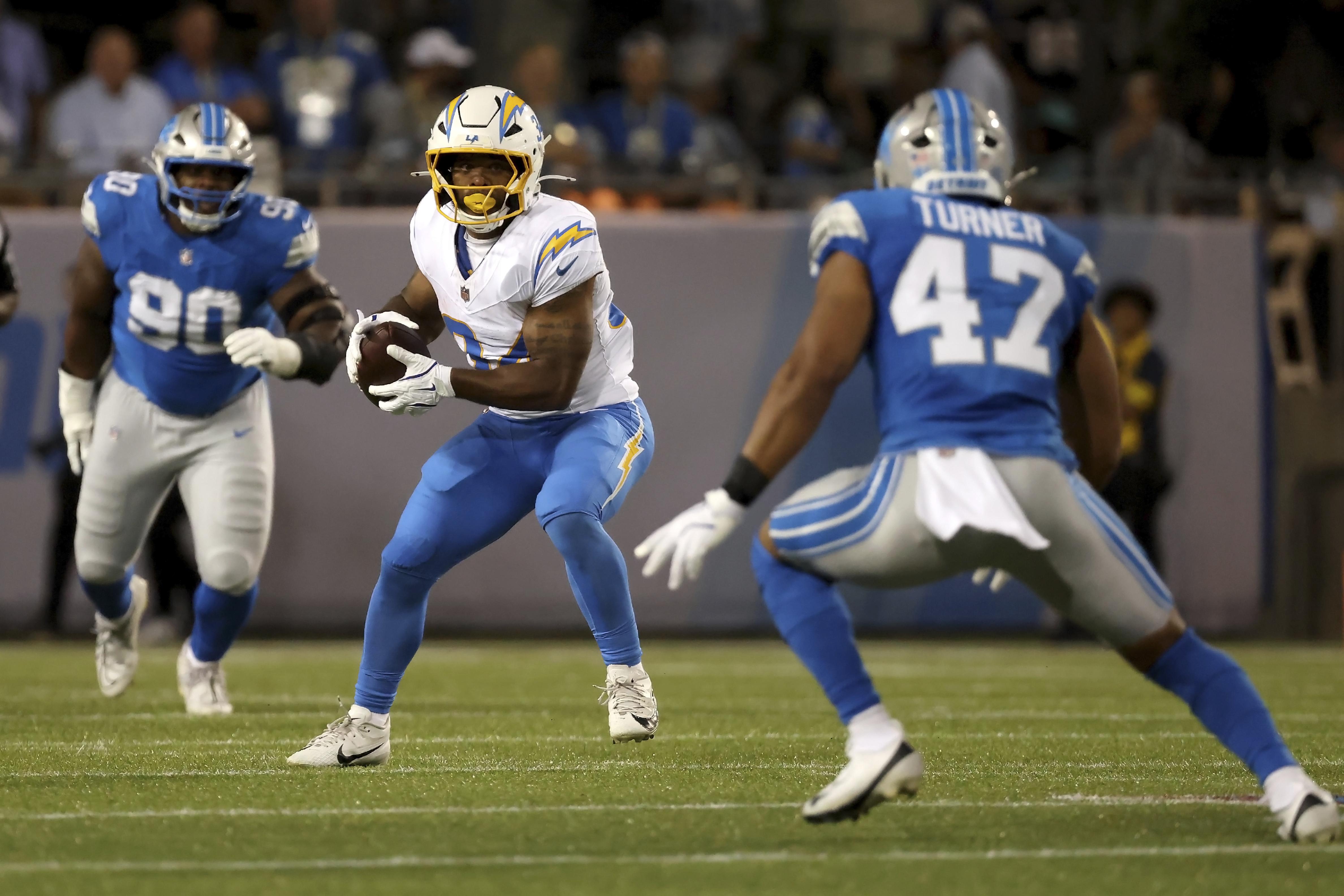 Chargers Lions Football