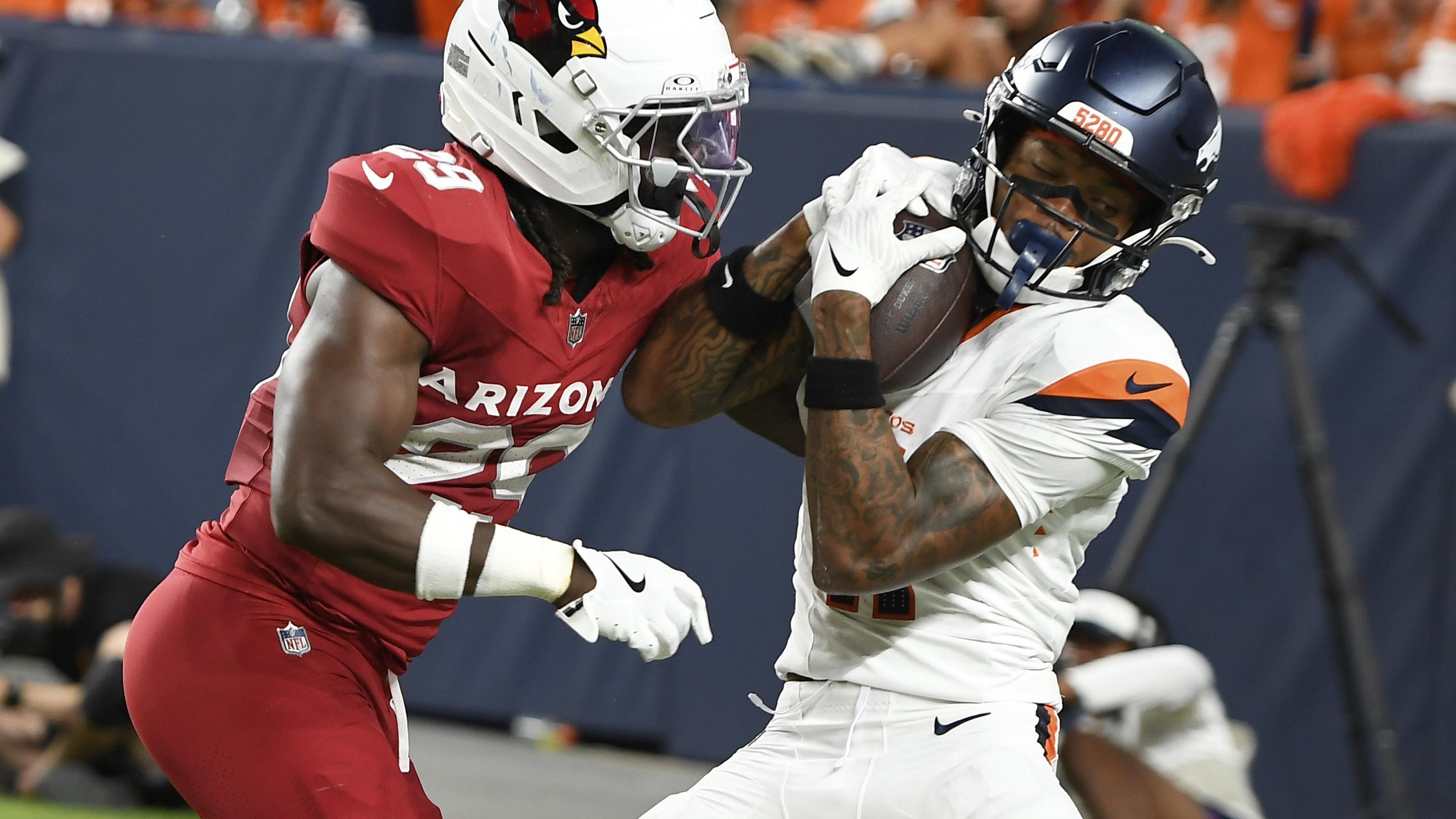 Cardinals Broncos Football