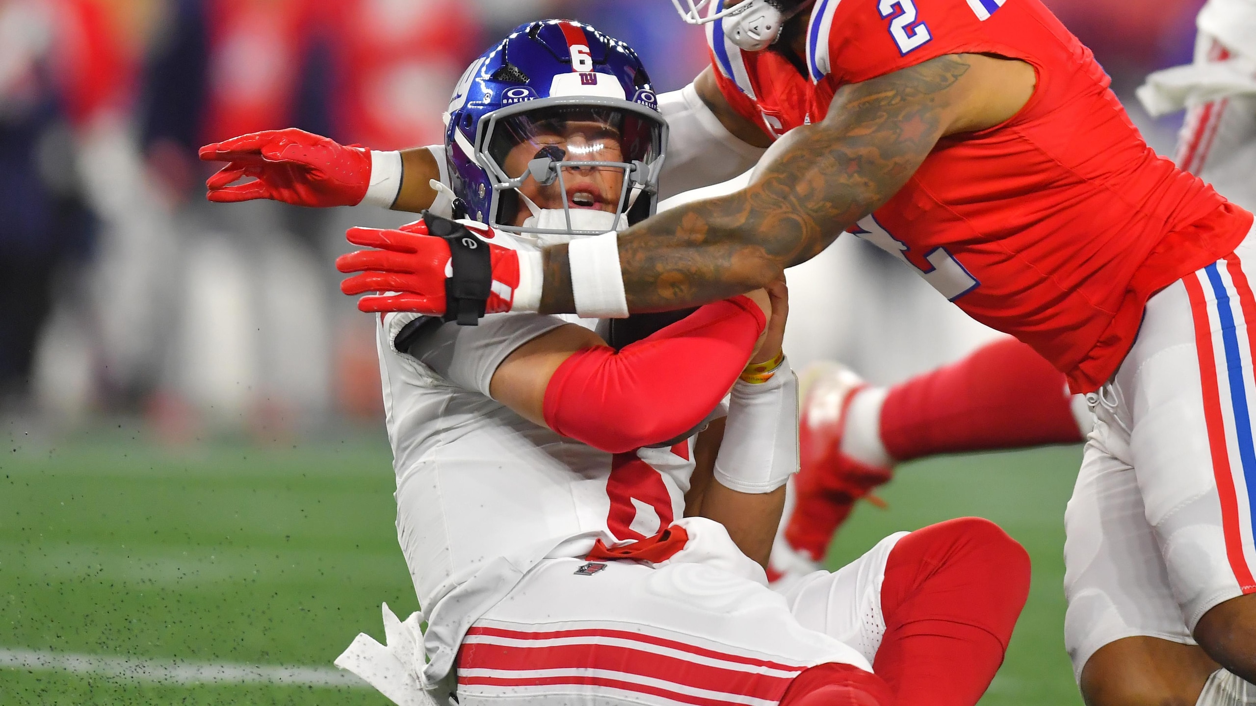 Giants Patriots Football