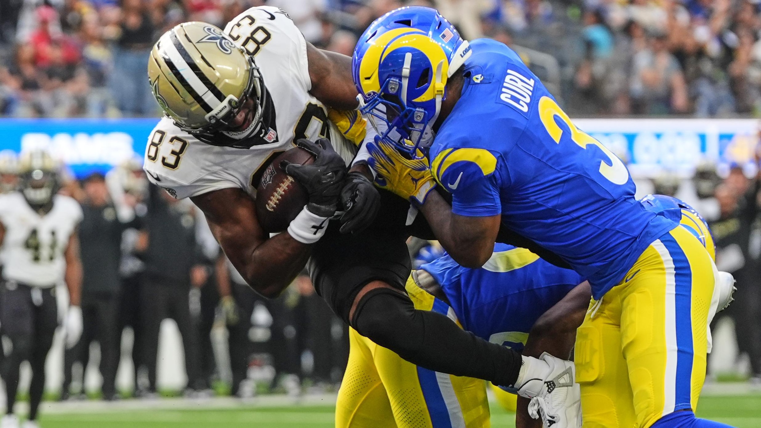 Saints Rams Football