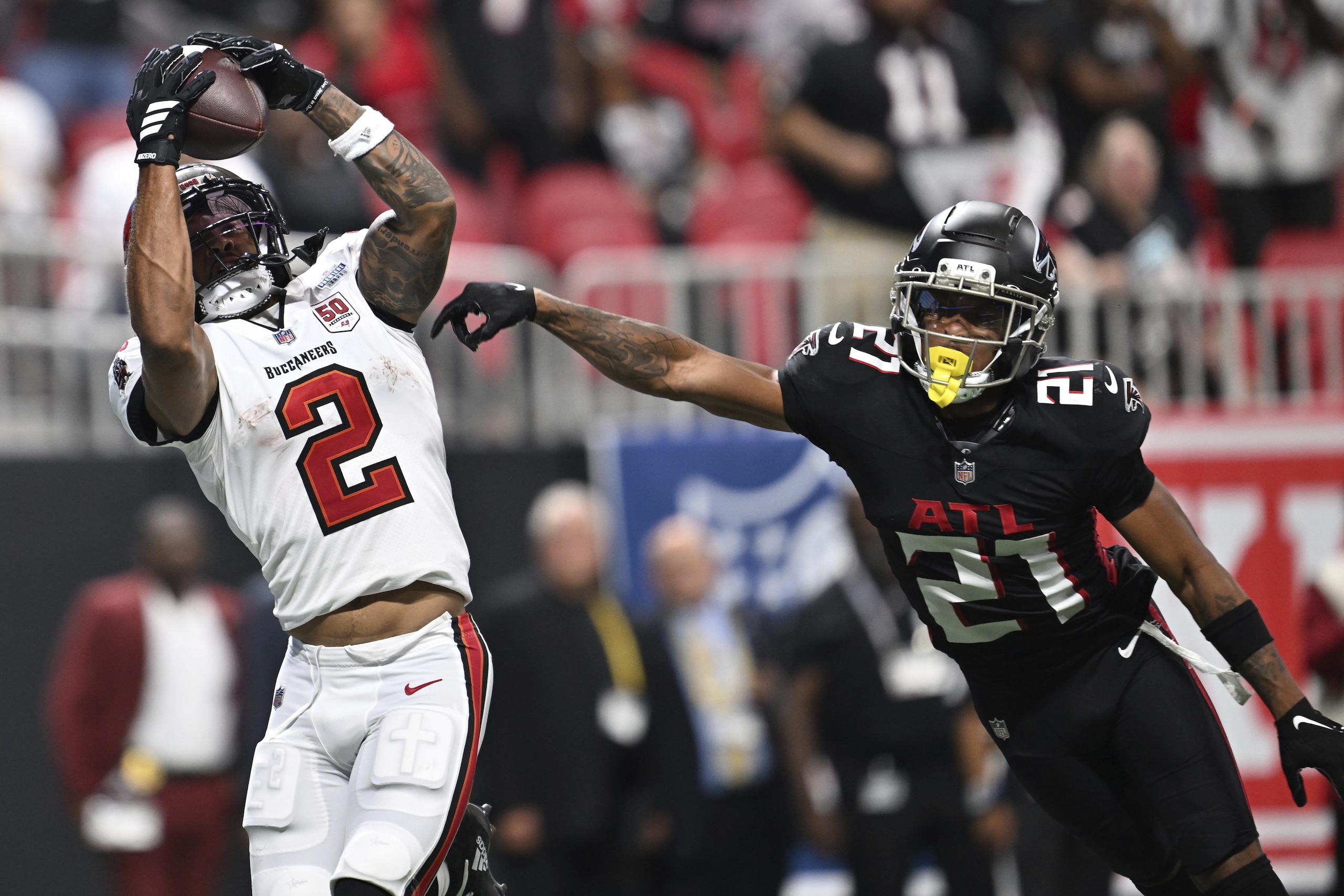 APTOPIX Buccaneers Falcons Football