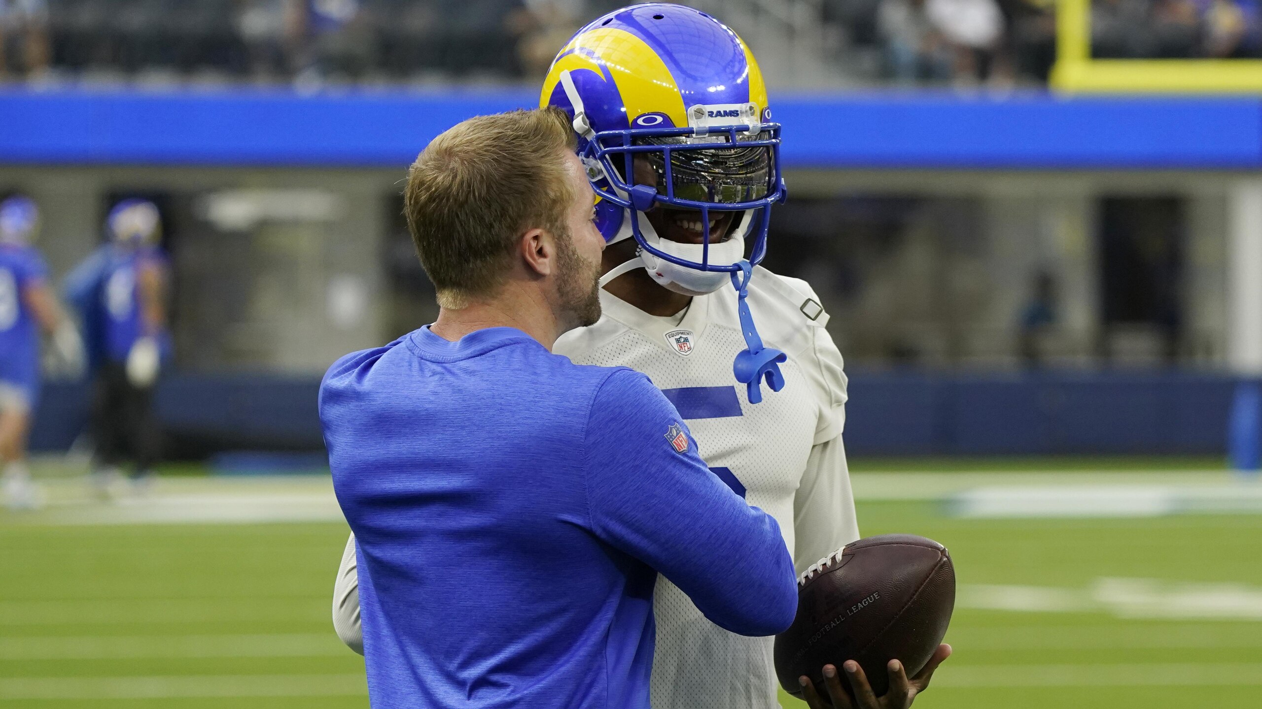 Rams Camp Football