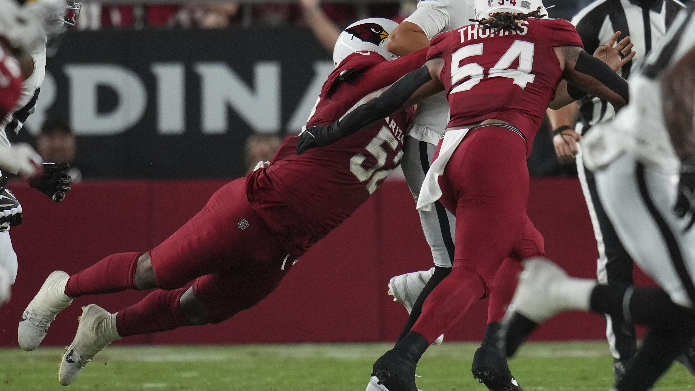 APTOPIX Raiders Cardinals Football