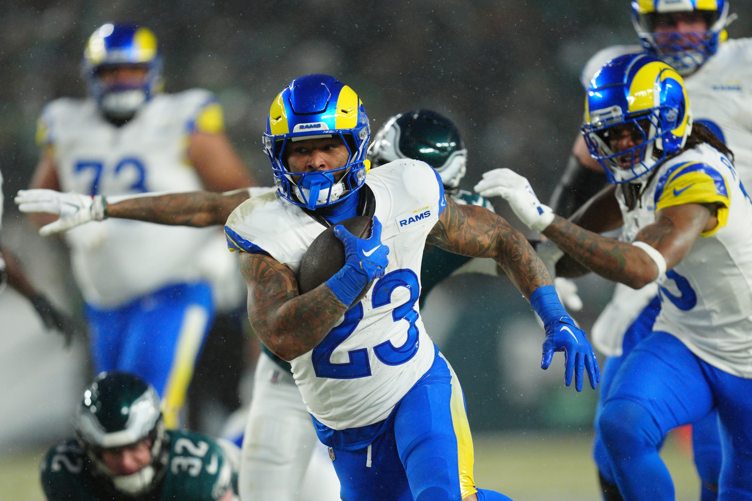 Rams Eagles Football