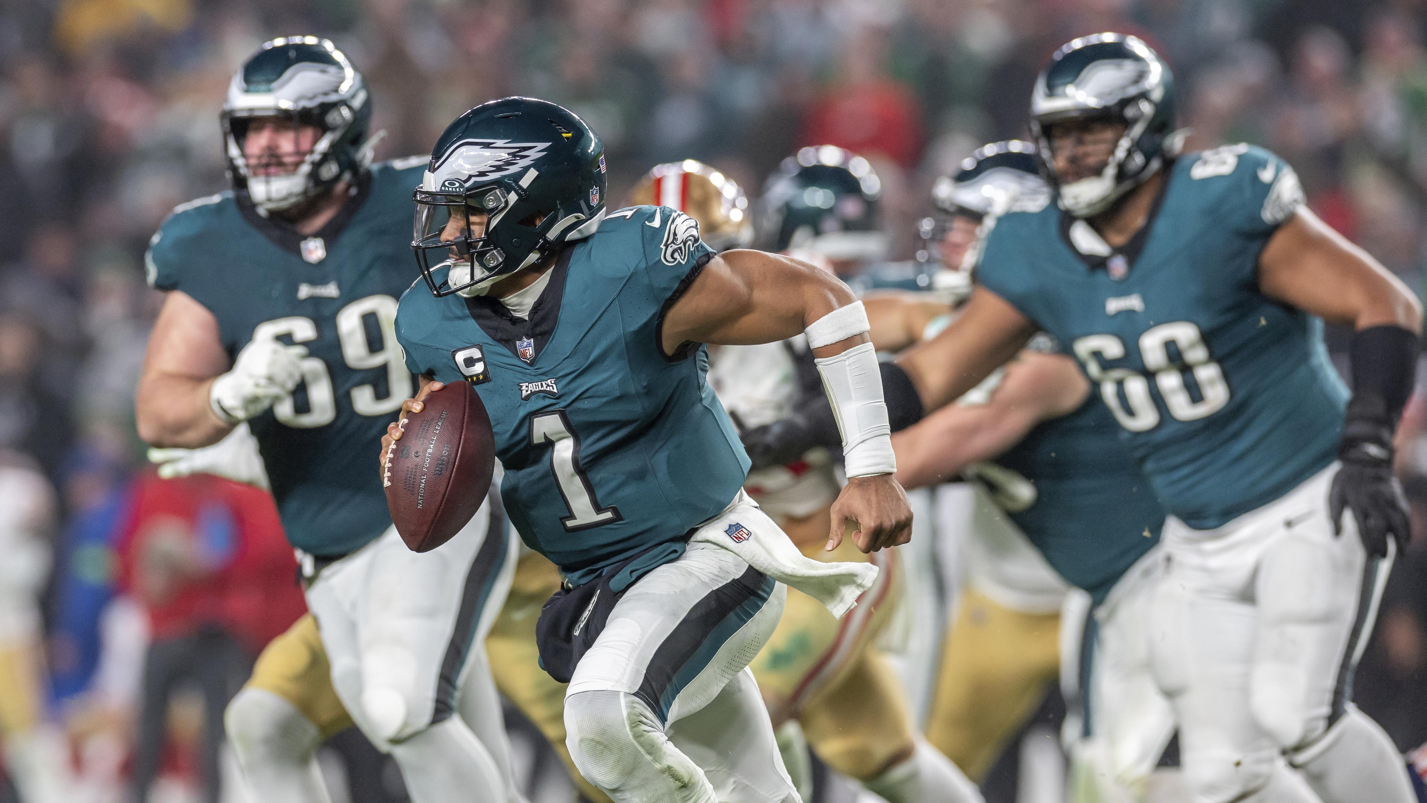 49ers Eagles Football