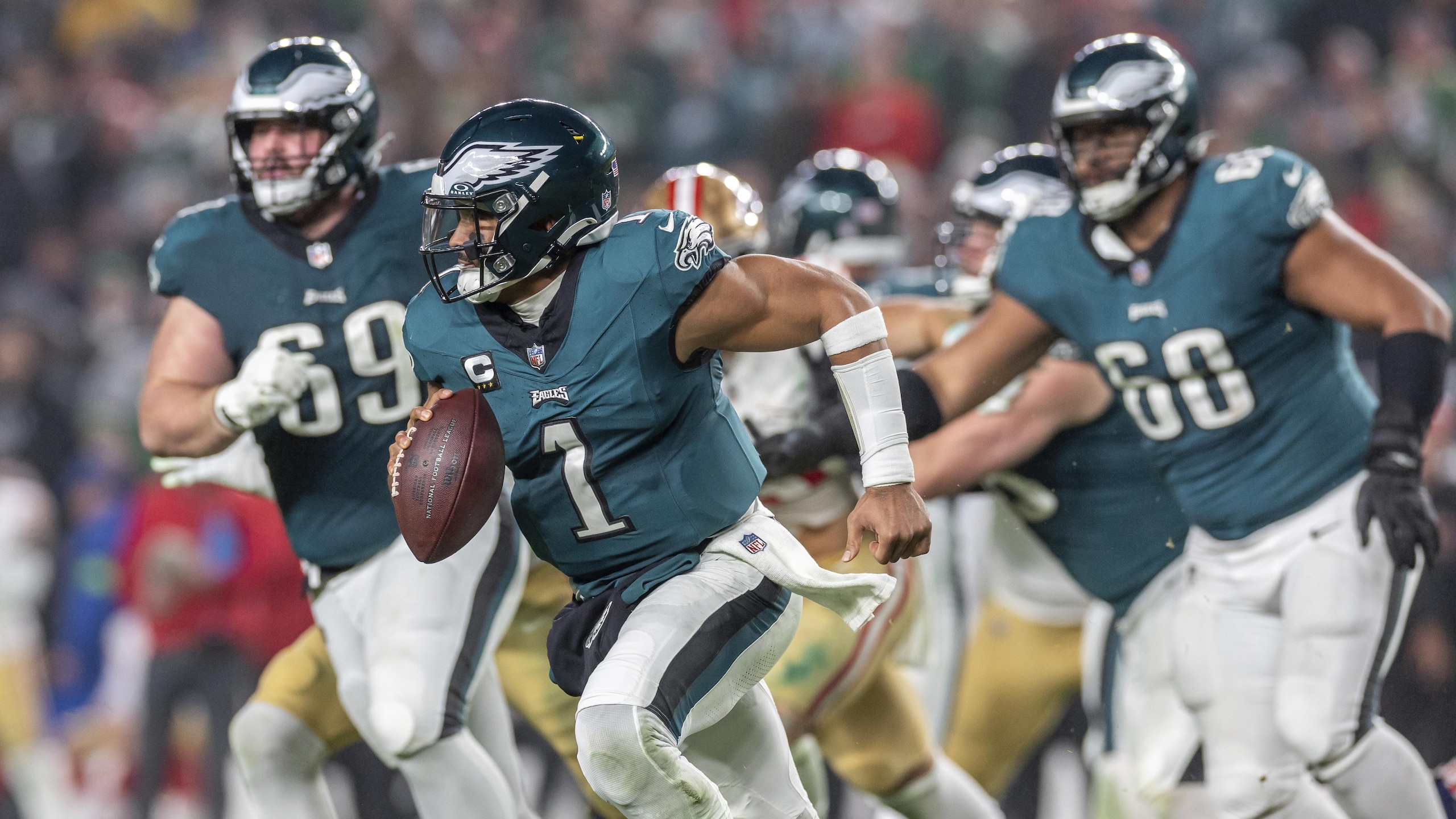 49ers Eagles Football