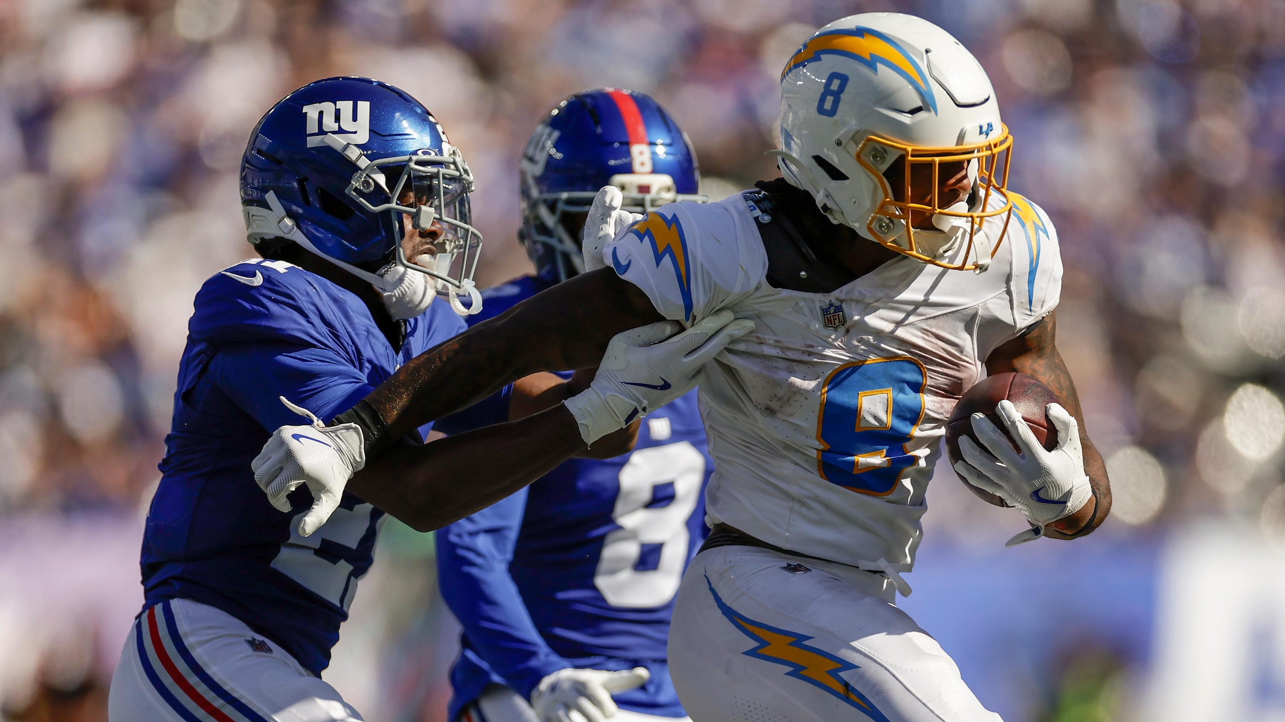 Chargers Giants Football