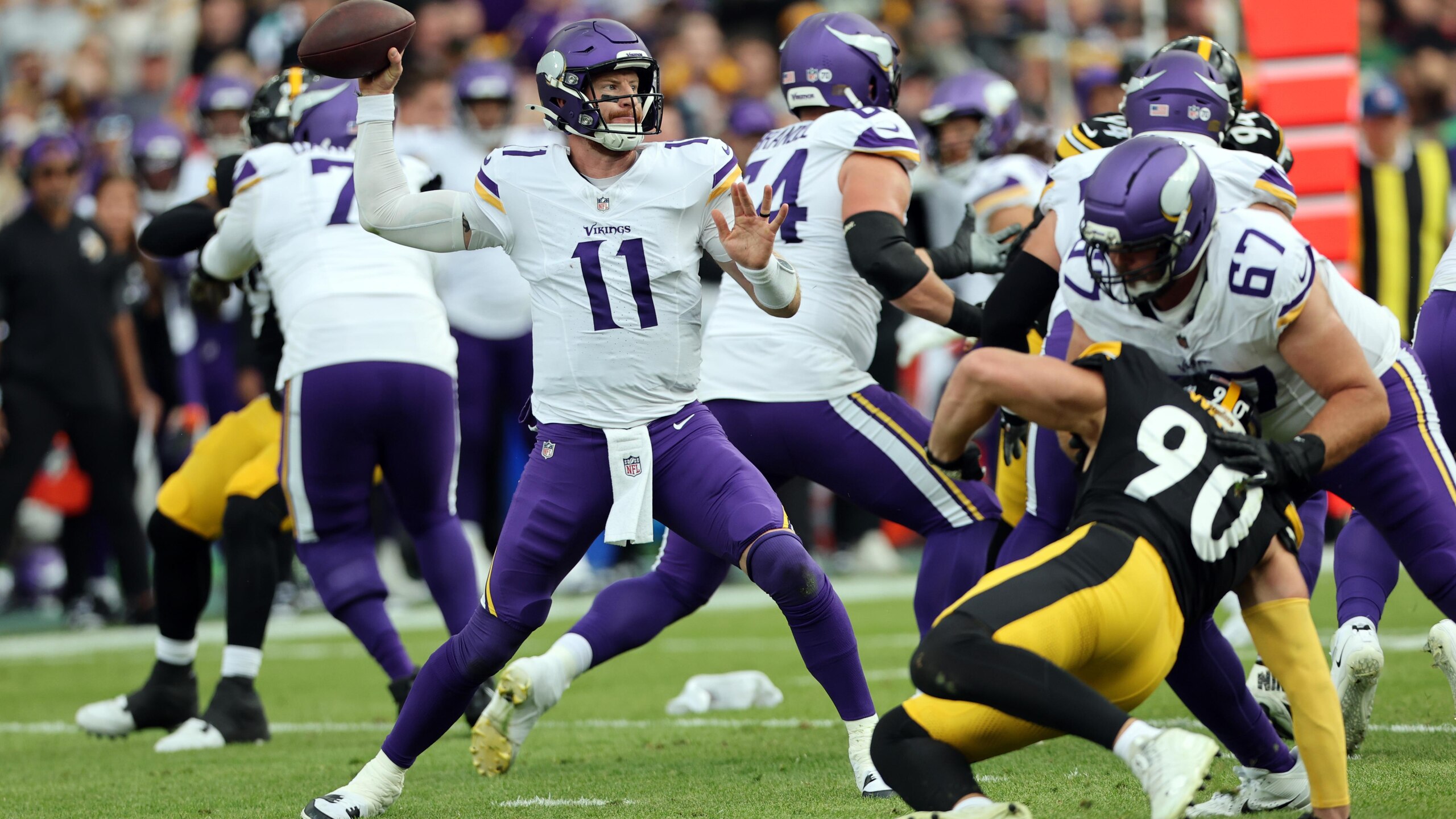 Vikings Steelers Football