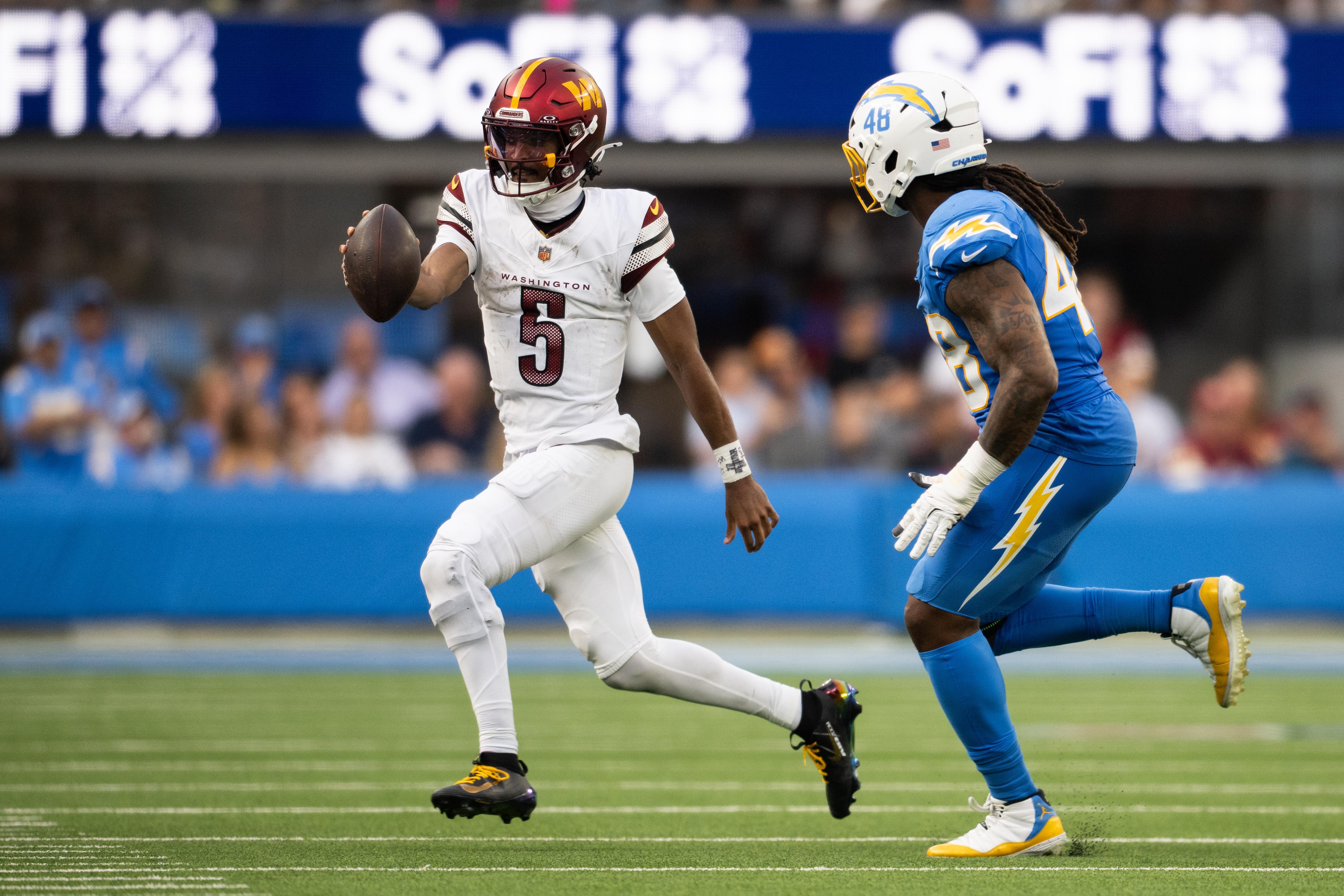 Commanders Chargers Football