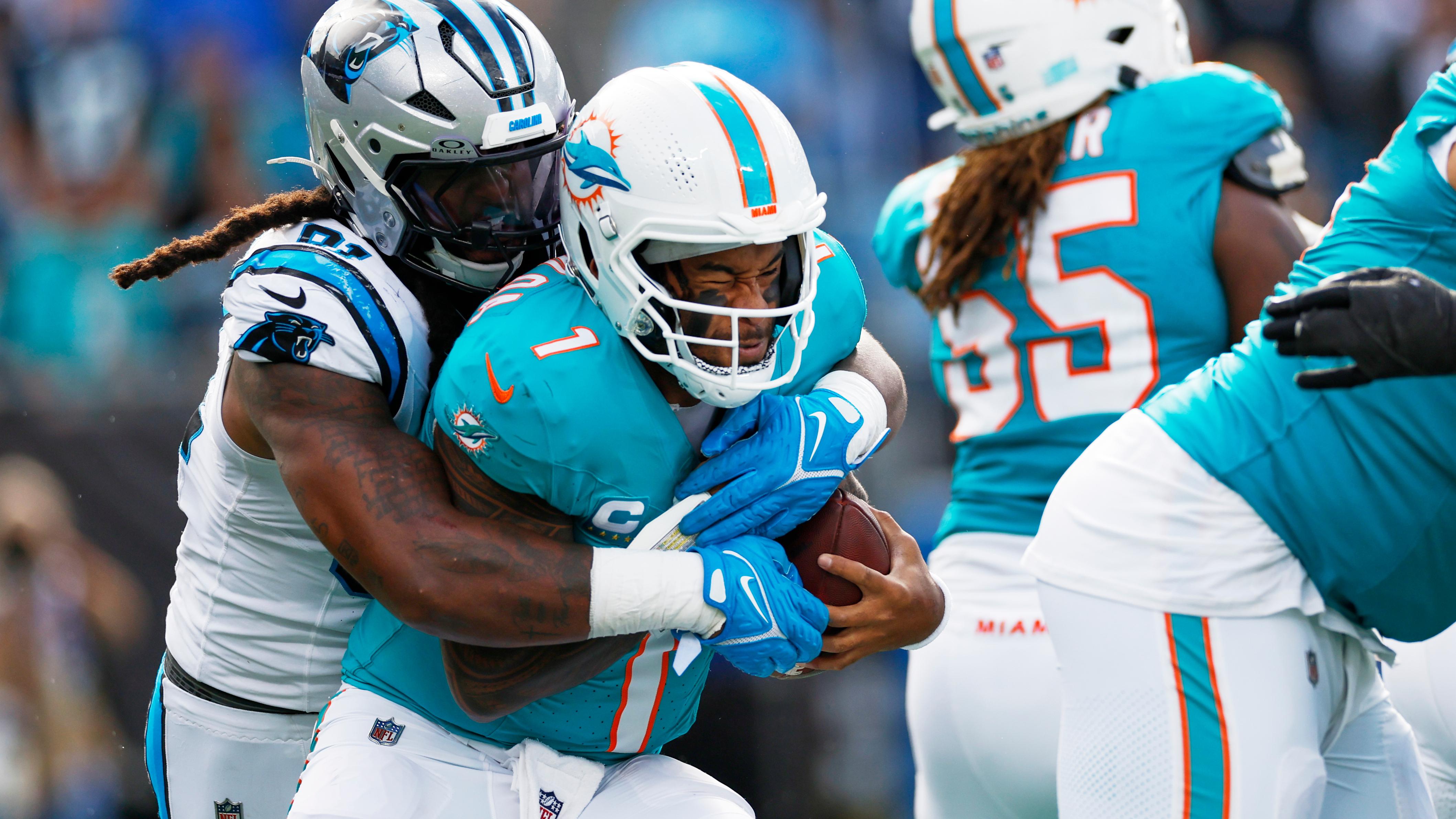 APTOPIX Dolphins Panthers Football