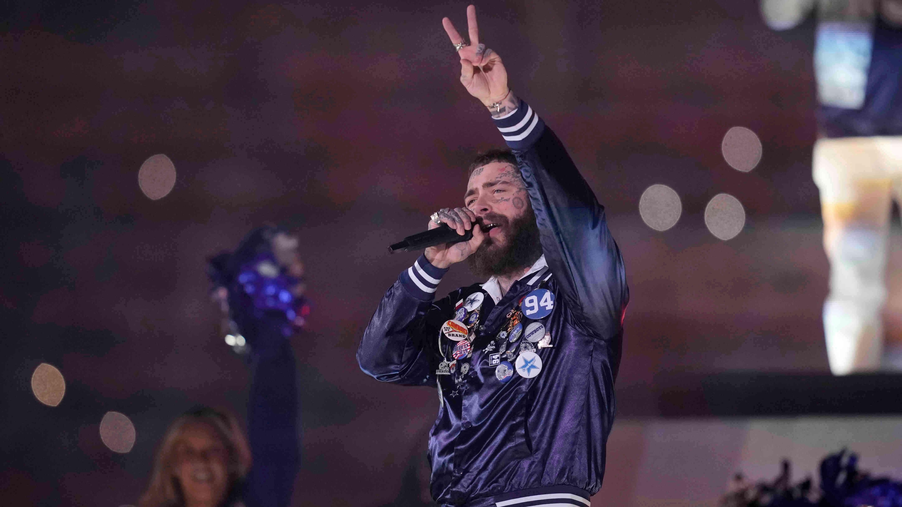 NFL Fans Sound Off on Post Malone's Halftime Show During Chiefs vs. Cowboys