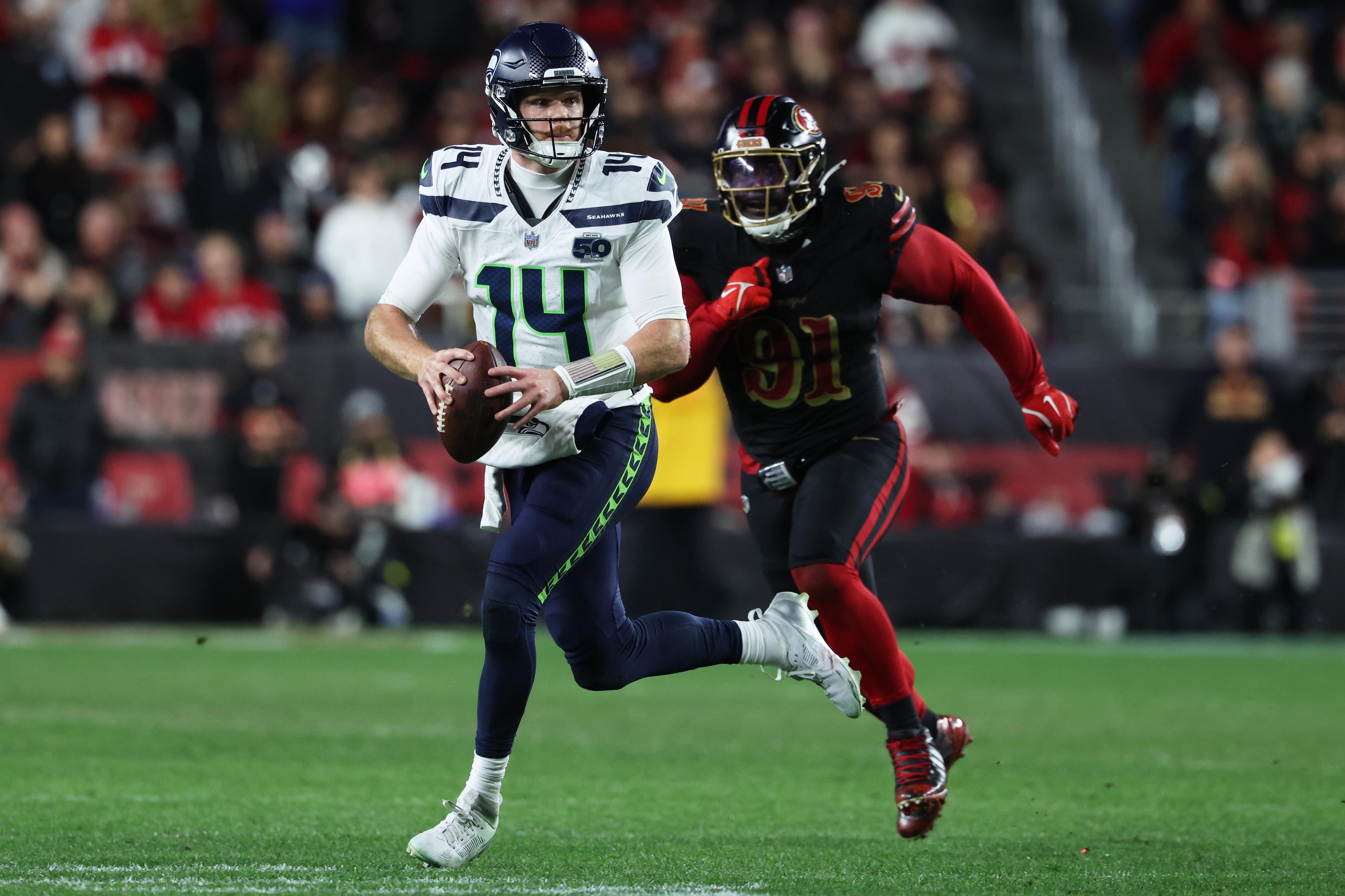 Seahawks 49ers Football