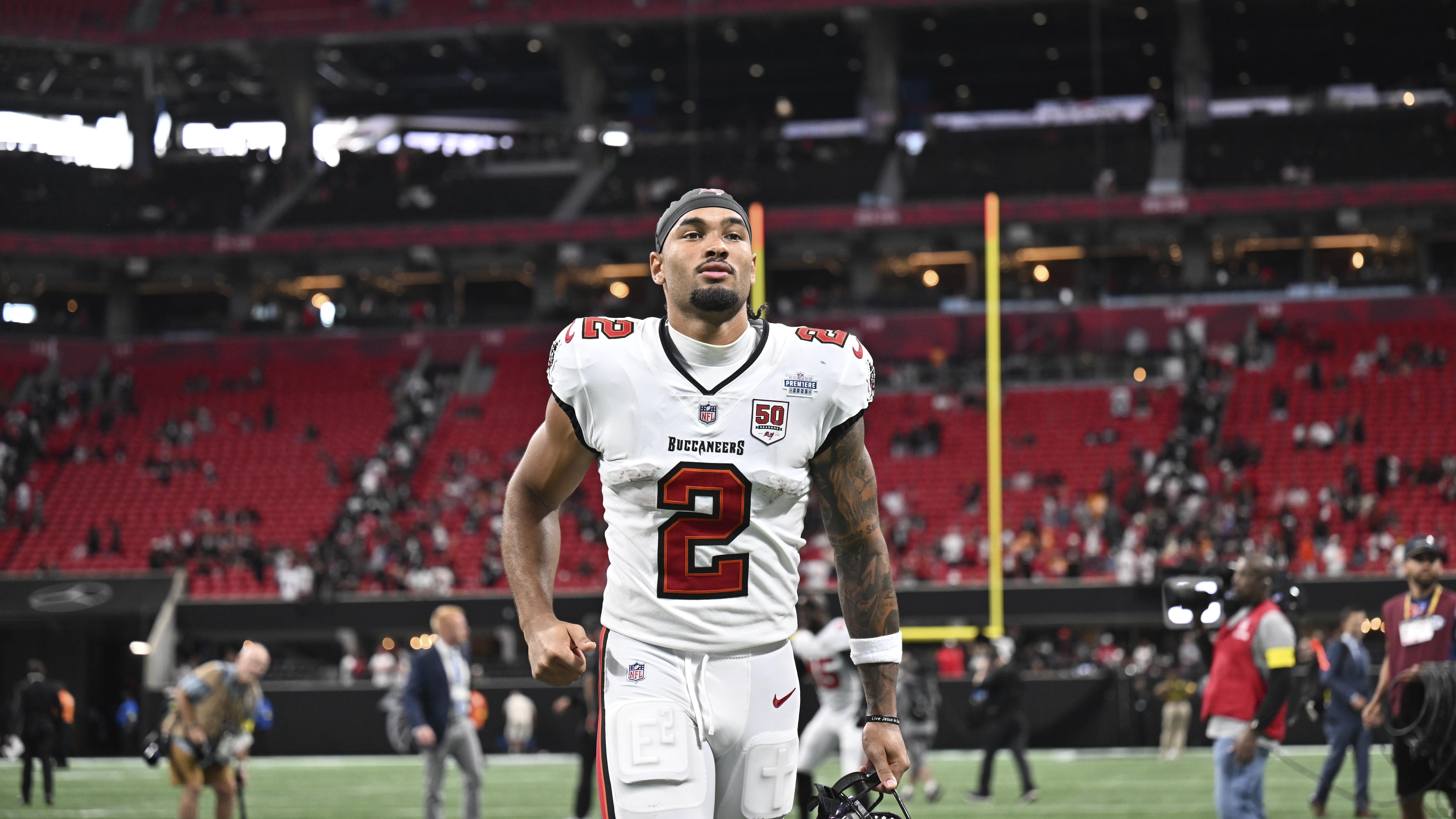 Bucs’ Emeka Egbuka Explains Calling for GW TD Route vs. Falcons in NFL Debut on Video
