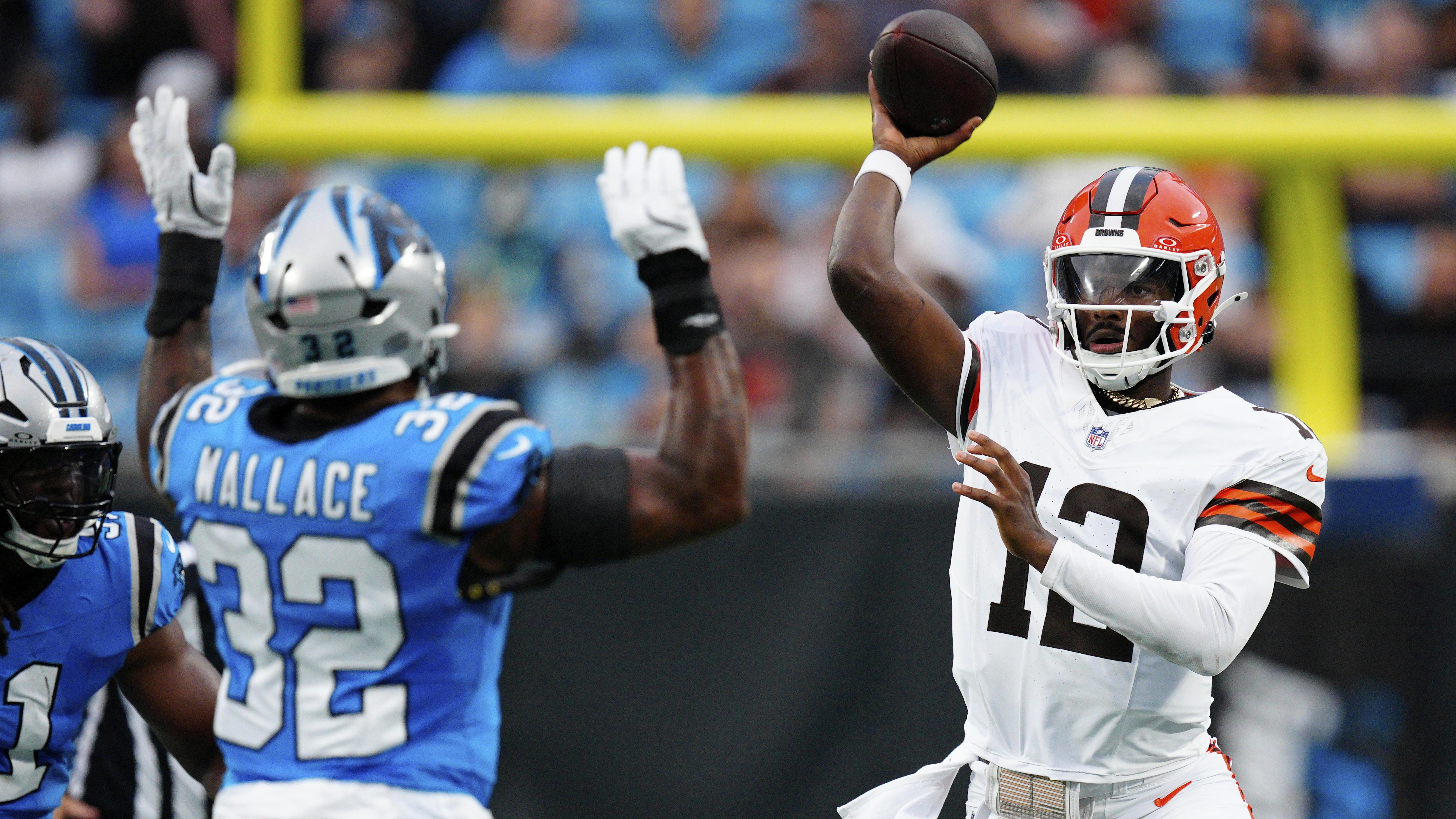 Browns Panthers Football