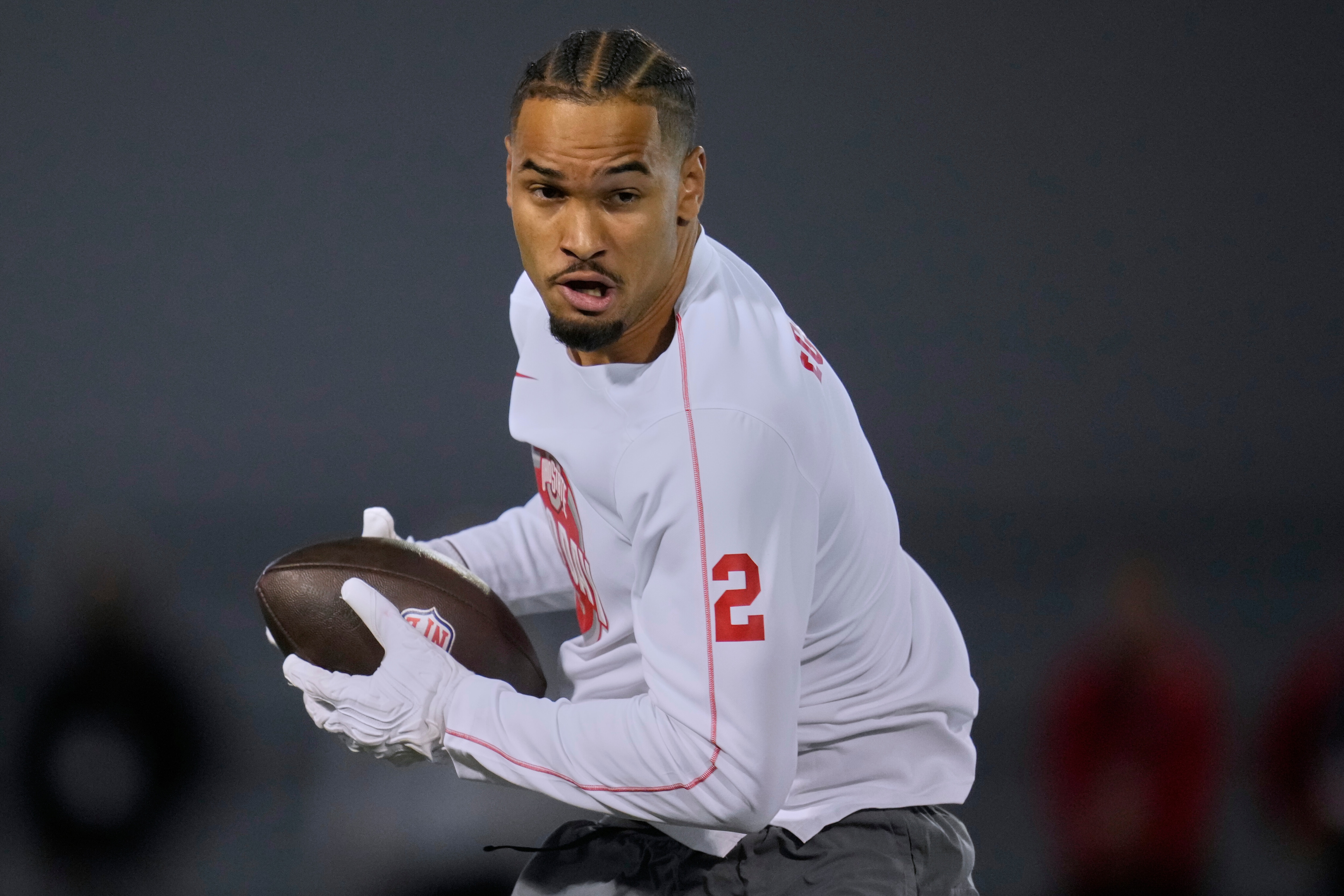 Ohio State Pro Day Football