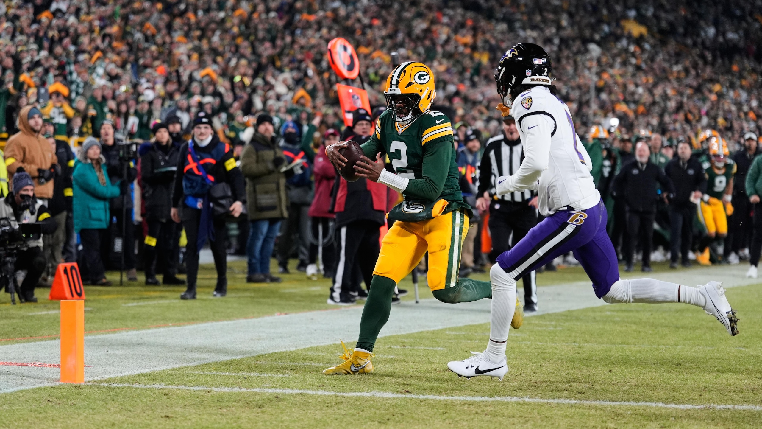 Ravens Packers Football