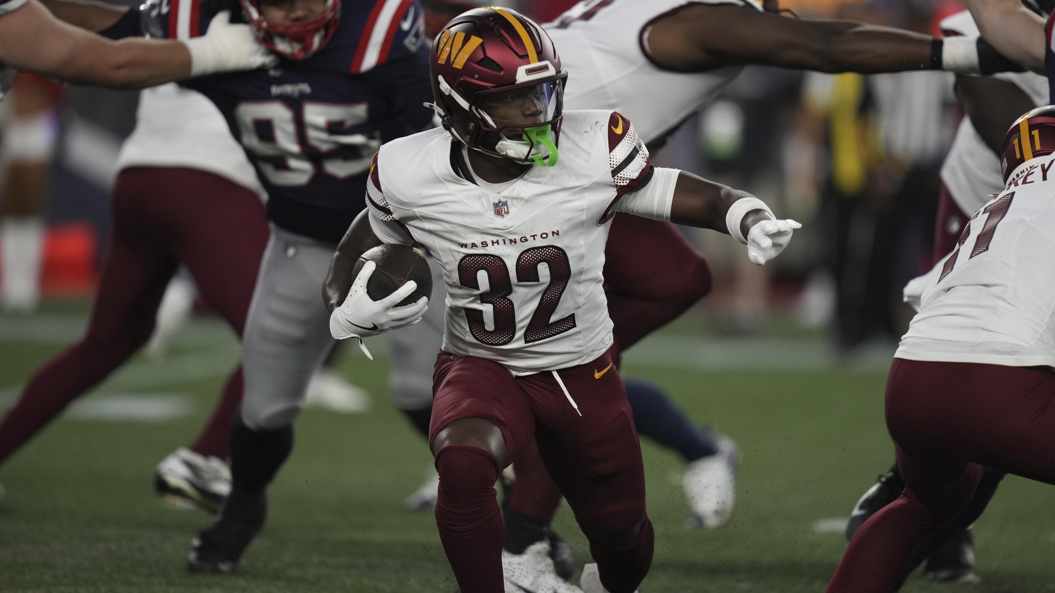 Jacory Croskey-Merritt and Rookie Fantasy Fliers With Biggest Boom ...