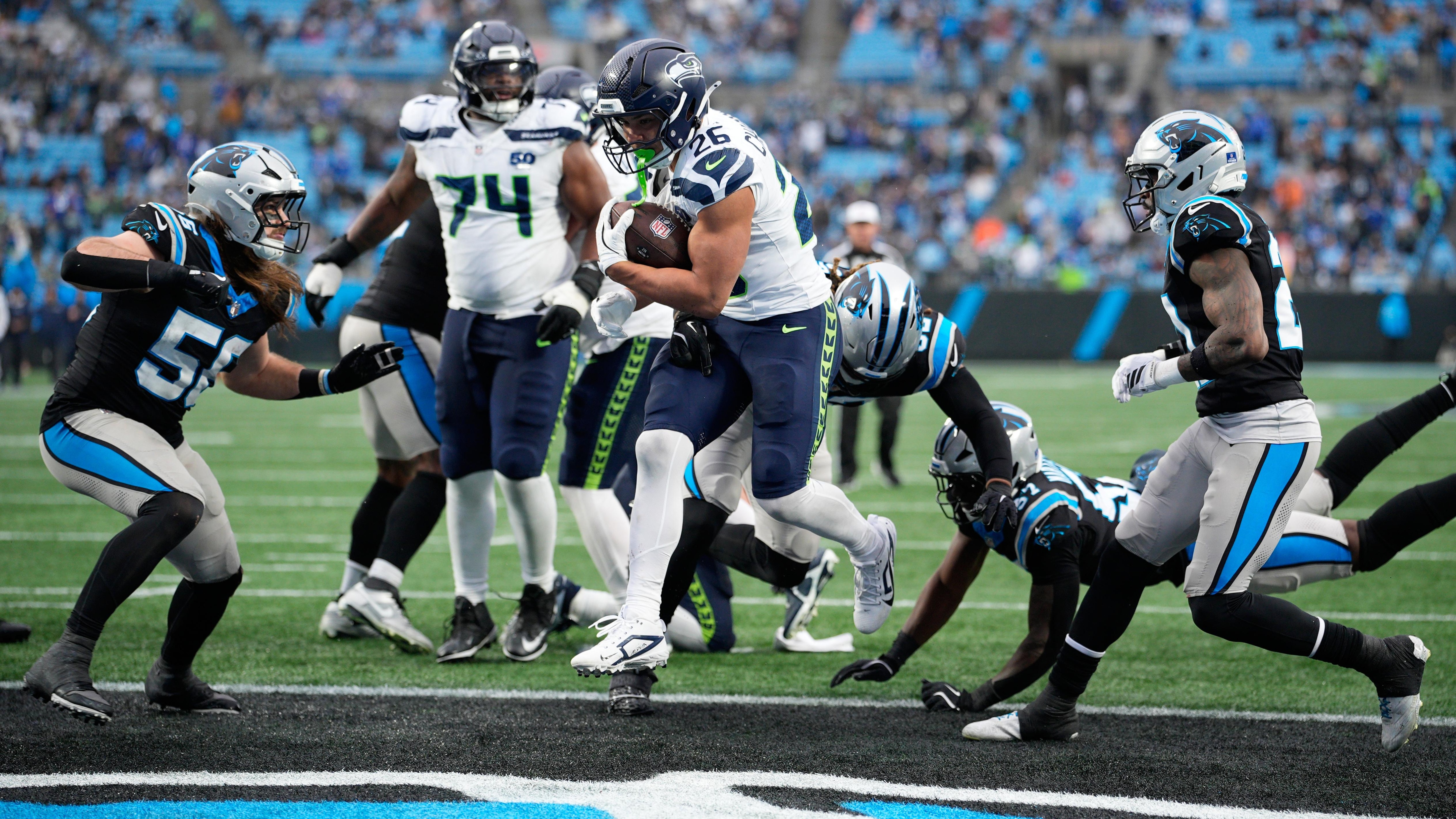 Seahawks Panthers Football