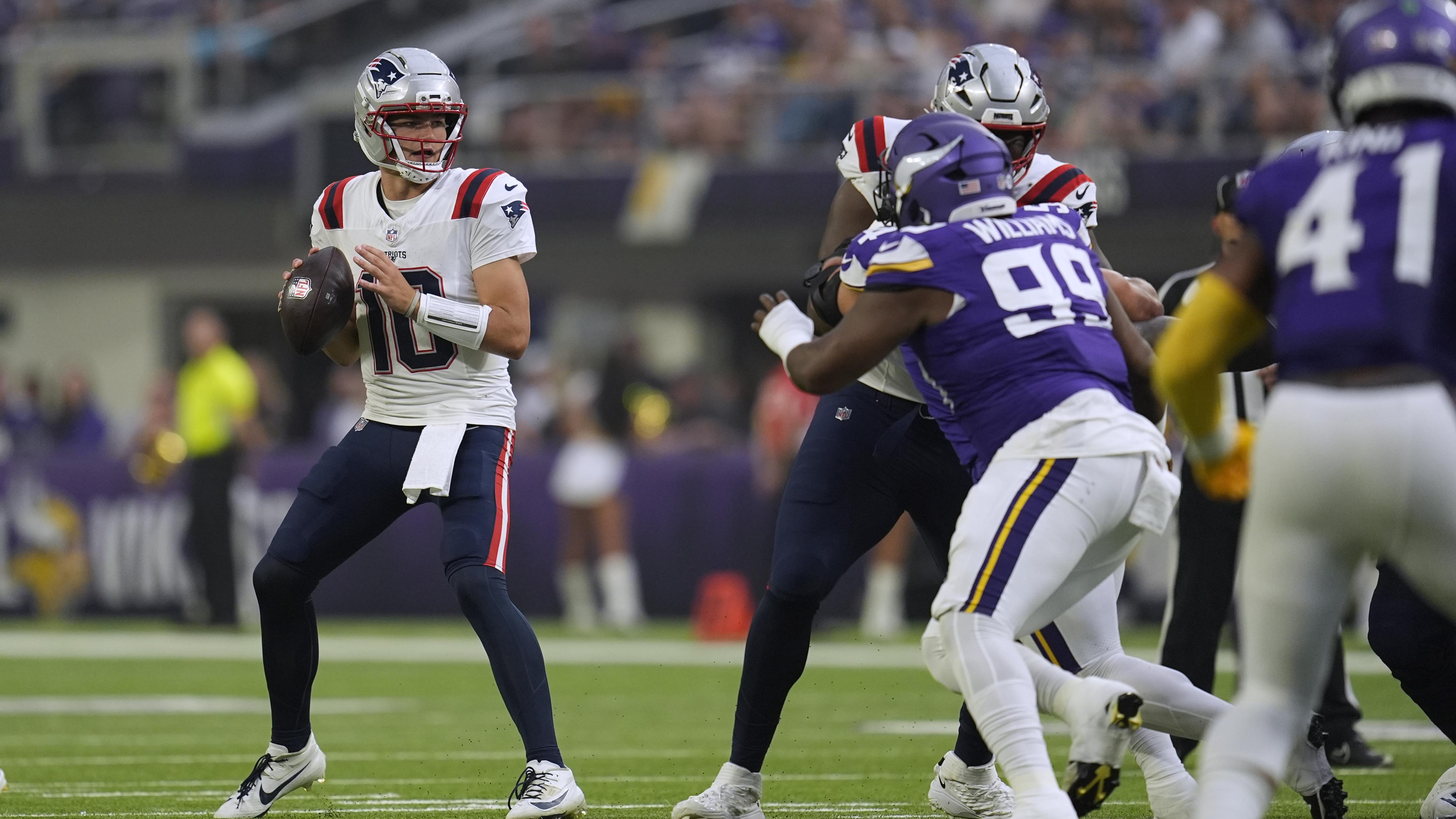 Patriots’ Drake Maye, TreVeyon Henderson Hyped by NFL Fans After 2nd Preseason Game