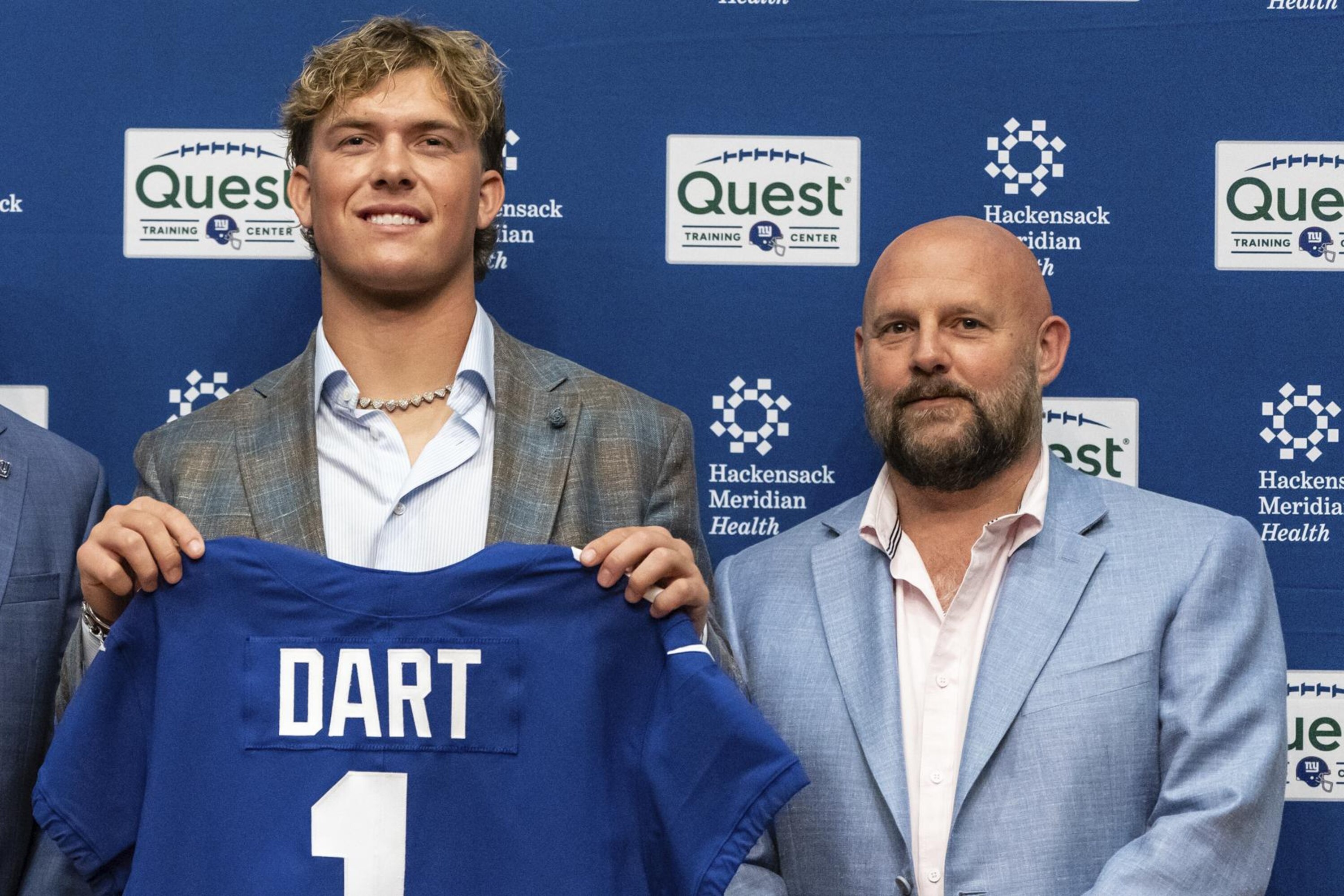 Giants' Daboll Reportedly More Excited About Jaxson Dart Than Any QB Since Josh Allen